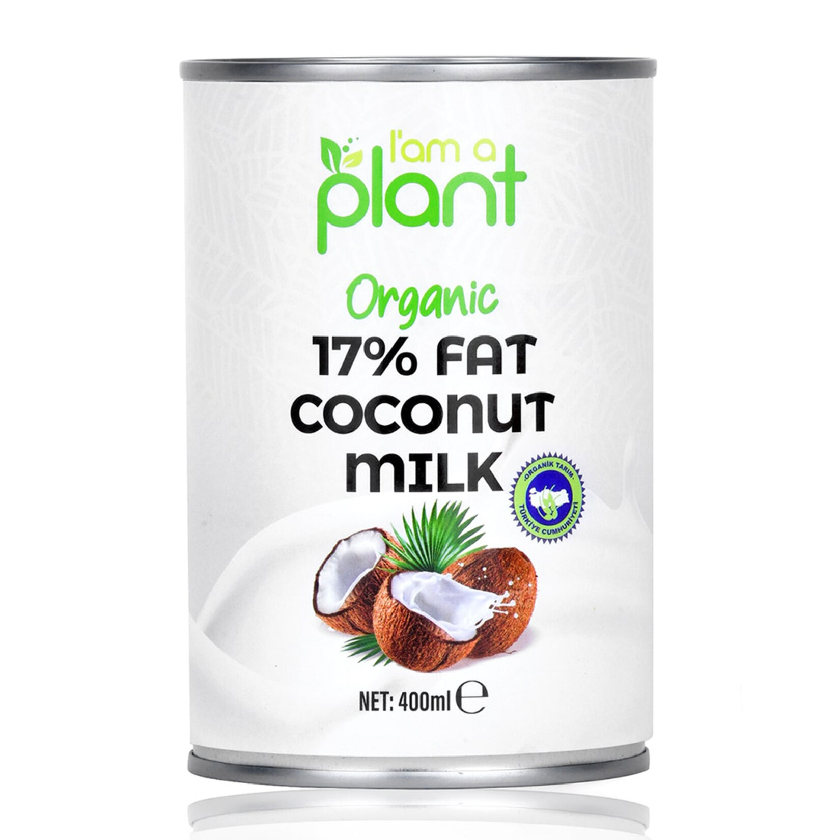 I'am A Plant Organik Hindistan Cevizi Sütü %17 400 Ml