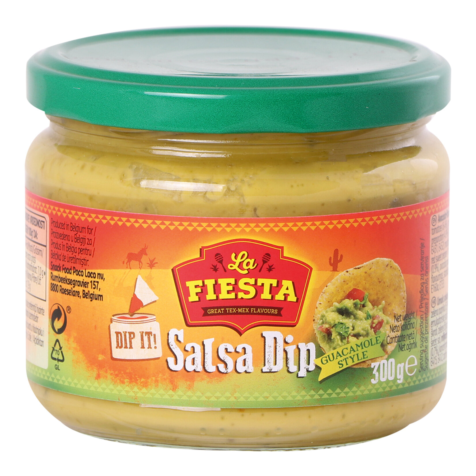 La Fiesta Guacamole Dip Sos 300 G - Görsel 1