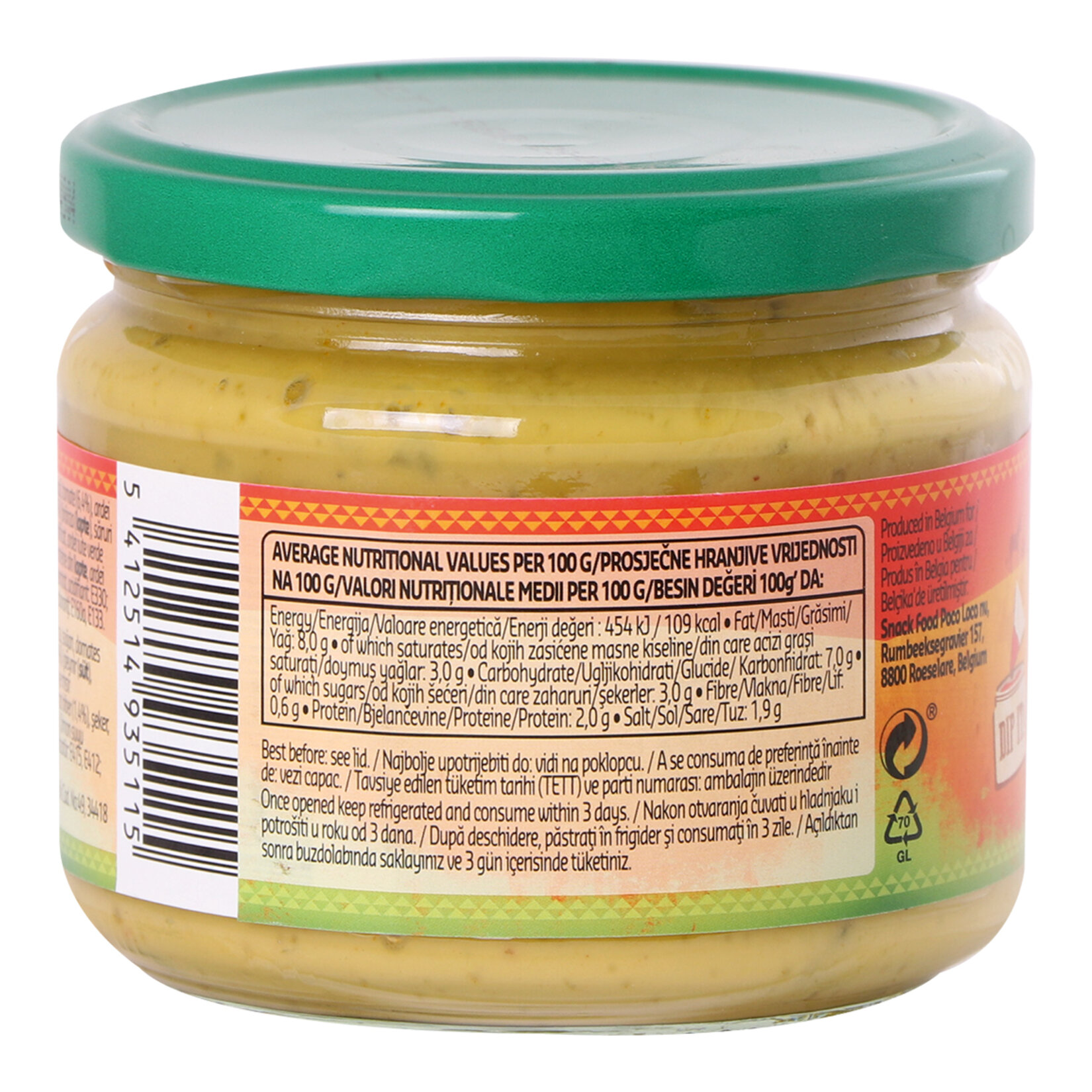 La Fiesta Guacamole Dip Sos 300 G - Görsel 3