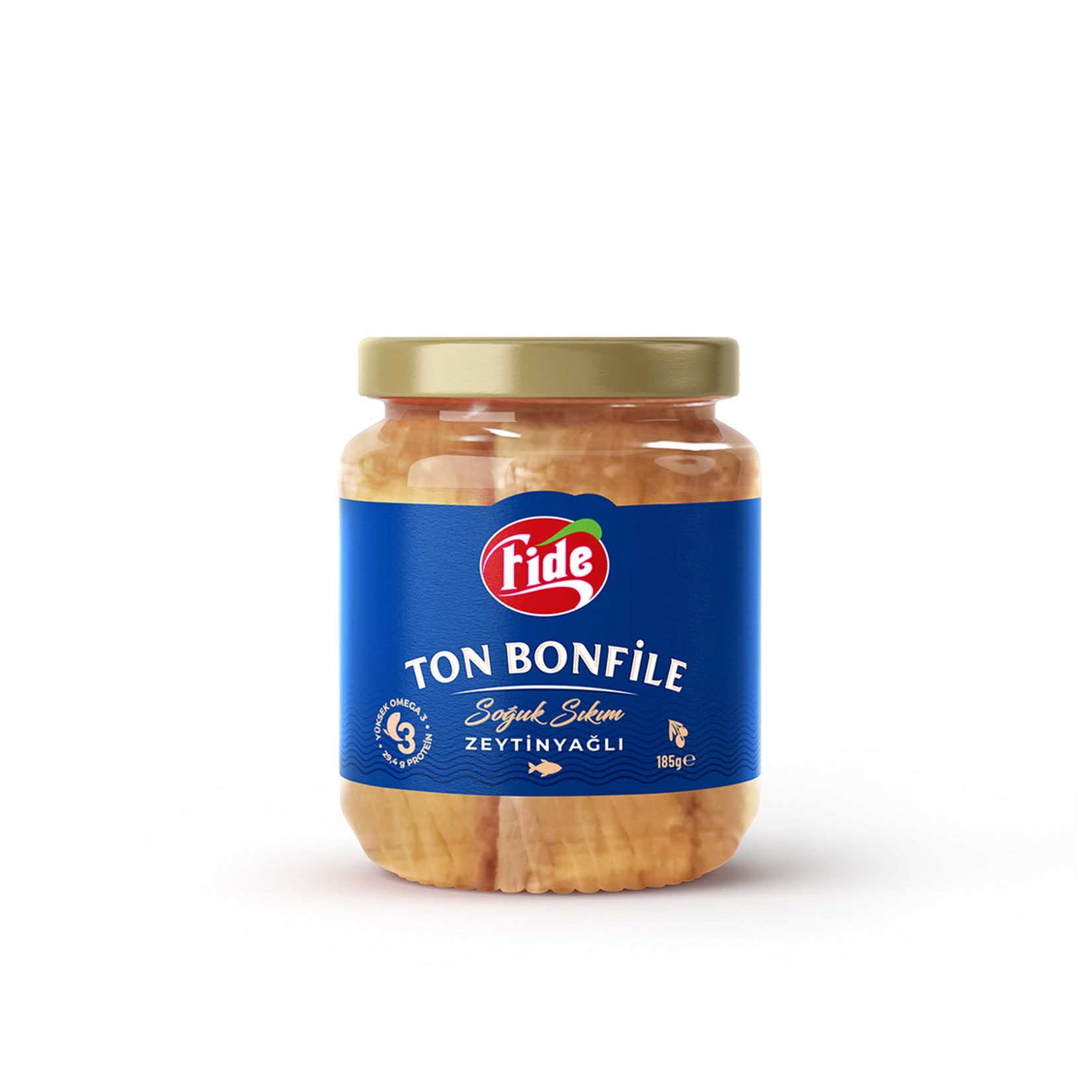 Fide Ton Bonfile Soğuk Sıkım Zeytinyağlı 185 G