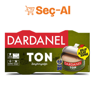 Dardanel Zeytinyağlı Ton Balığı 2 x 140 G