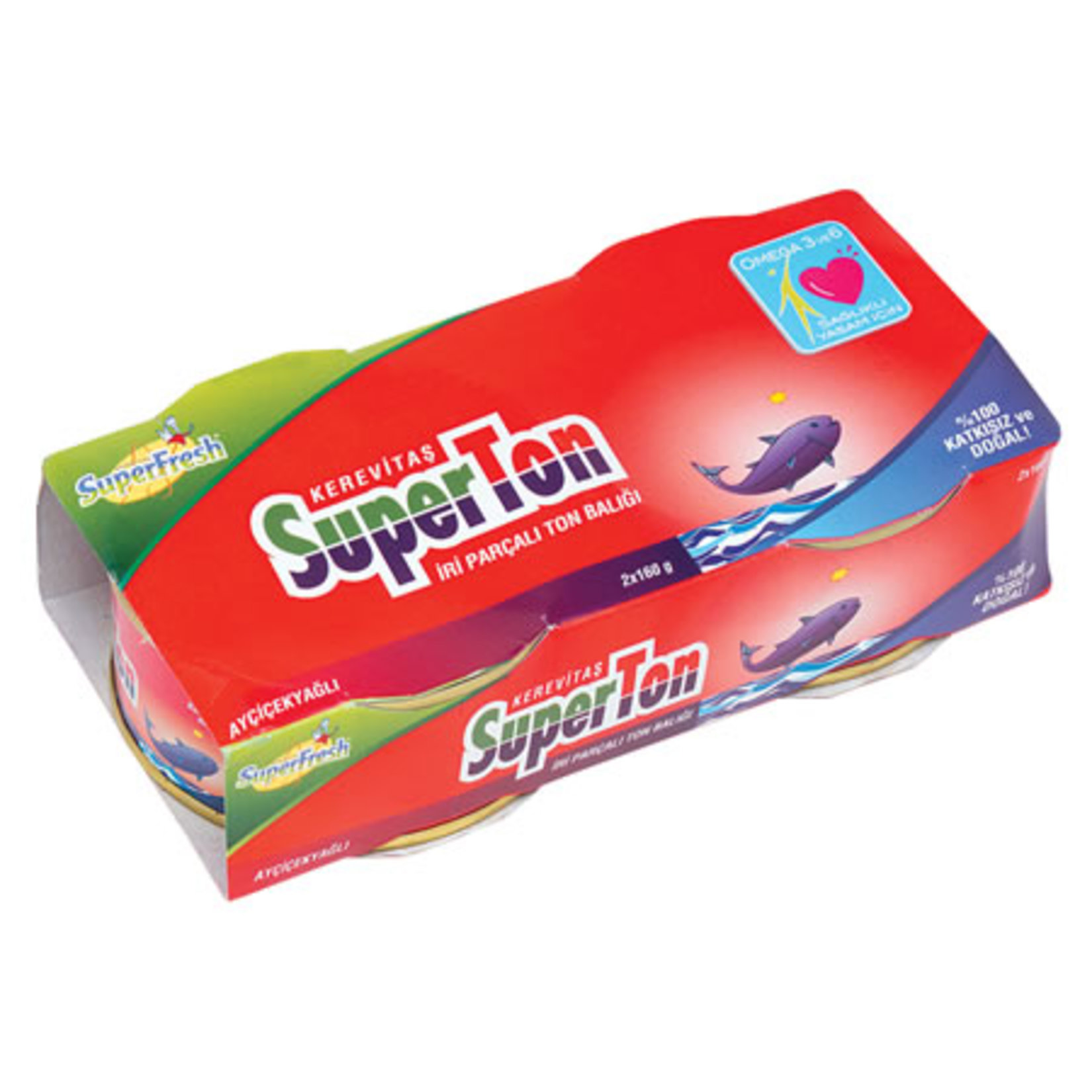 Superfresh Superton Ton Balığı 2 x 160 G