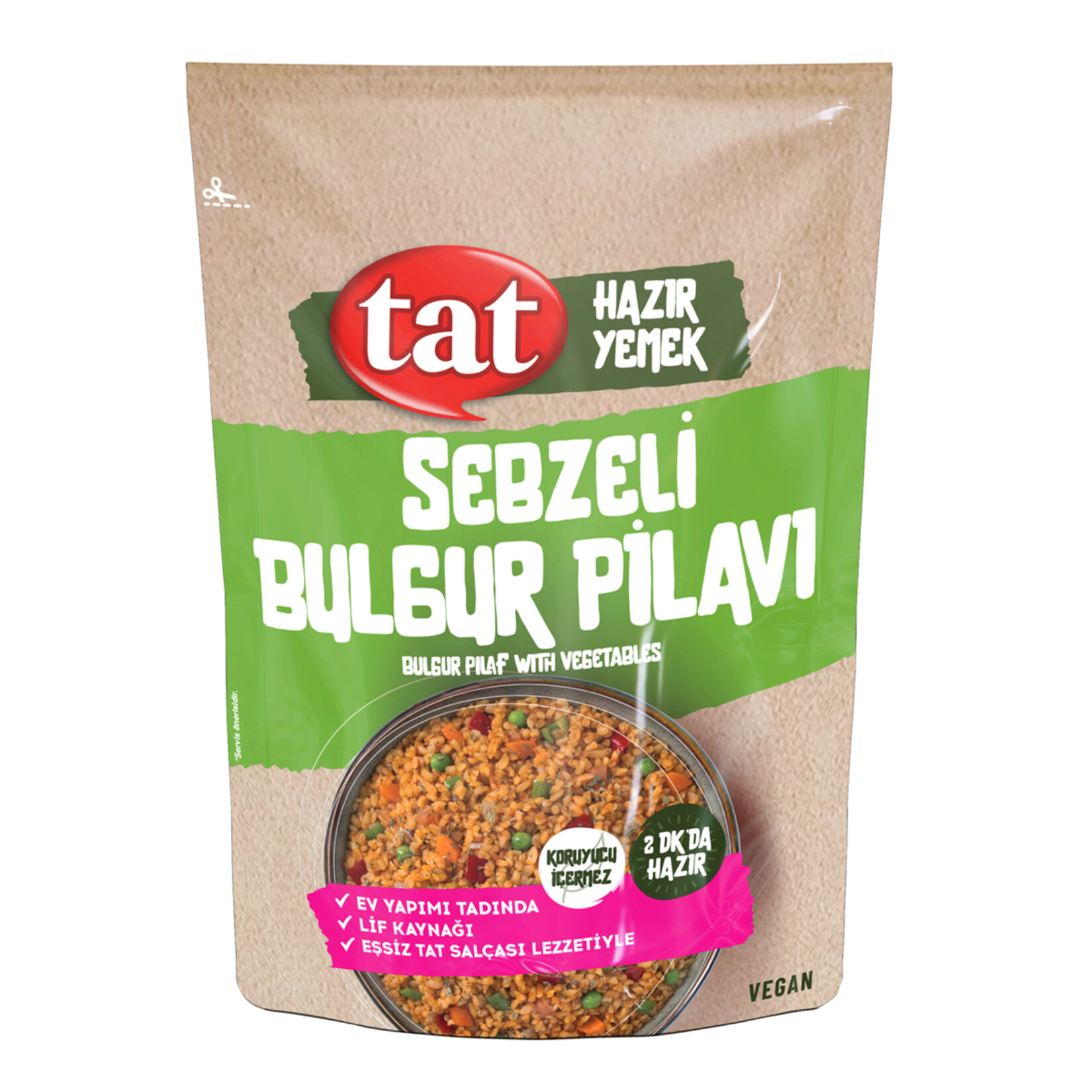 Tat Sebzeli Bulgur Pilavı 250 G - Görsel 1