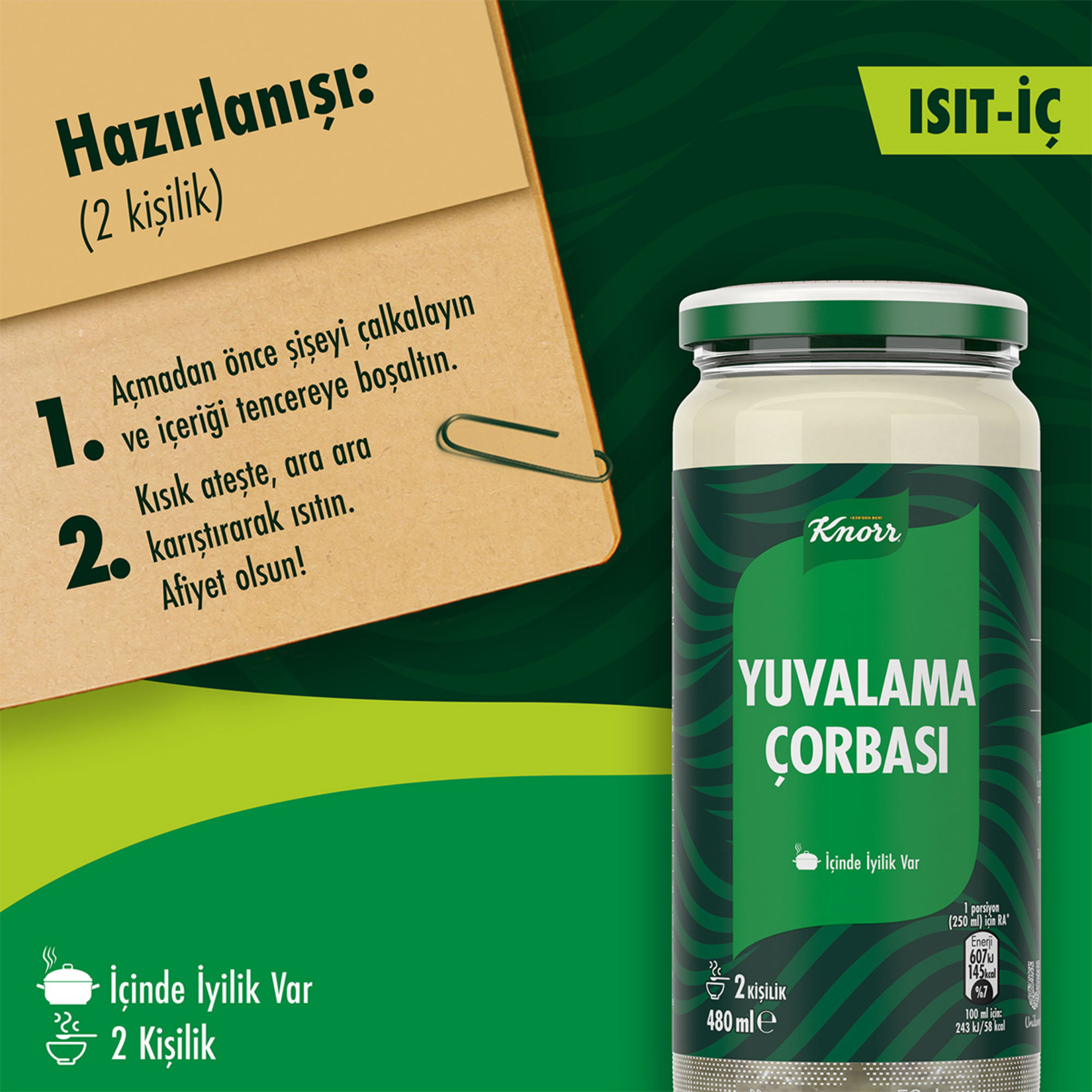 Knorr Yuvalama Çorbası 480 Ml - Görsel 3