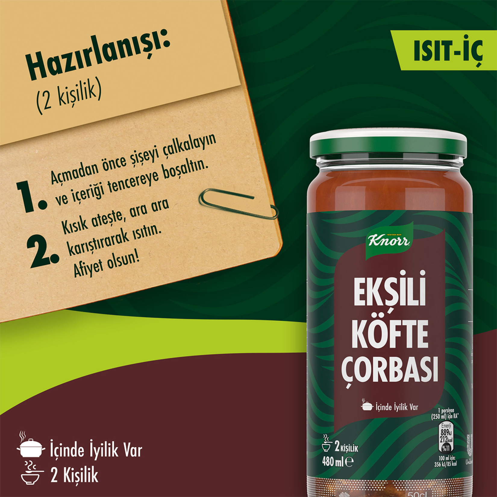 Knorr Ekşili Köfte Çorbası 480 Ml - Görsel 3