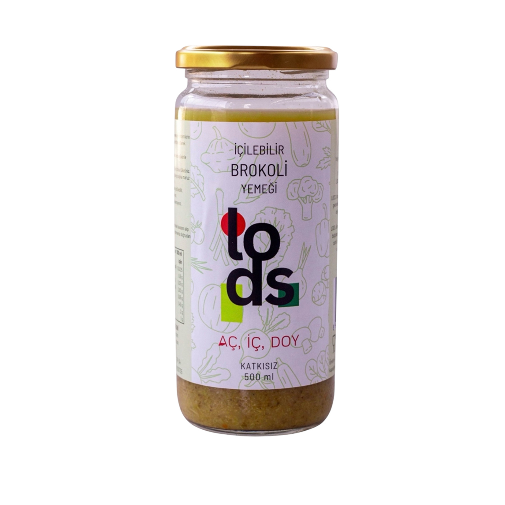 Lods İçilebilir Brokoli Yemeği 500 Ml
