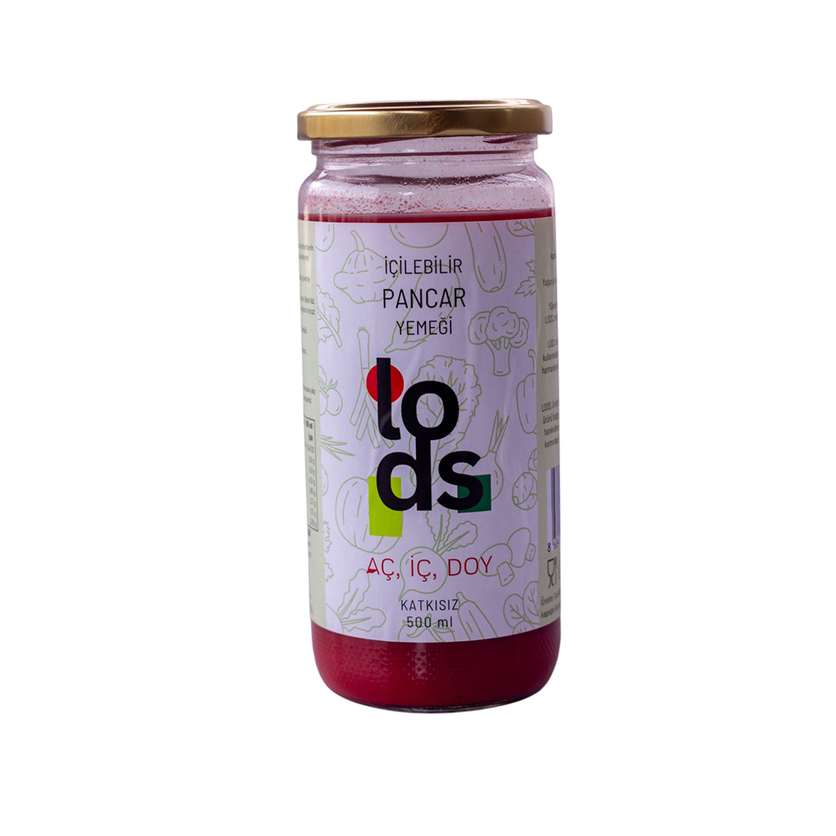 Lods İçilebilir Pancar Yemeği 500 Ml
