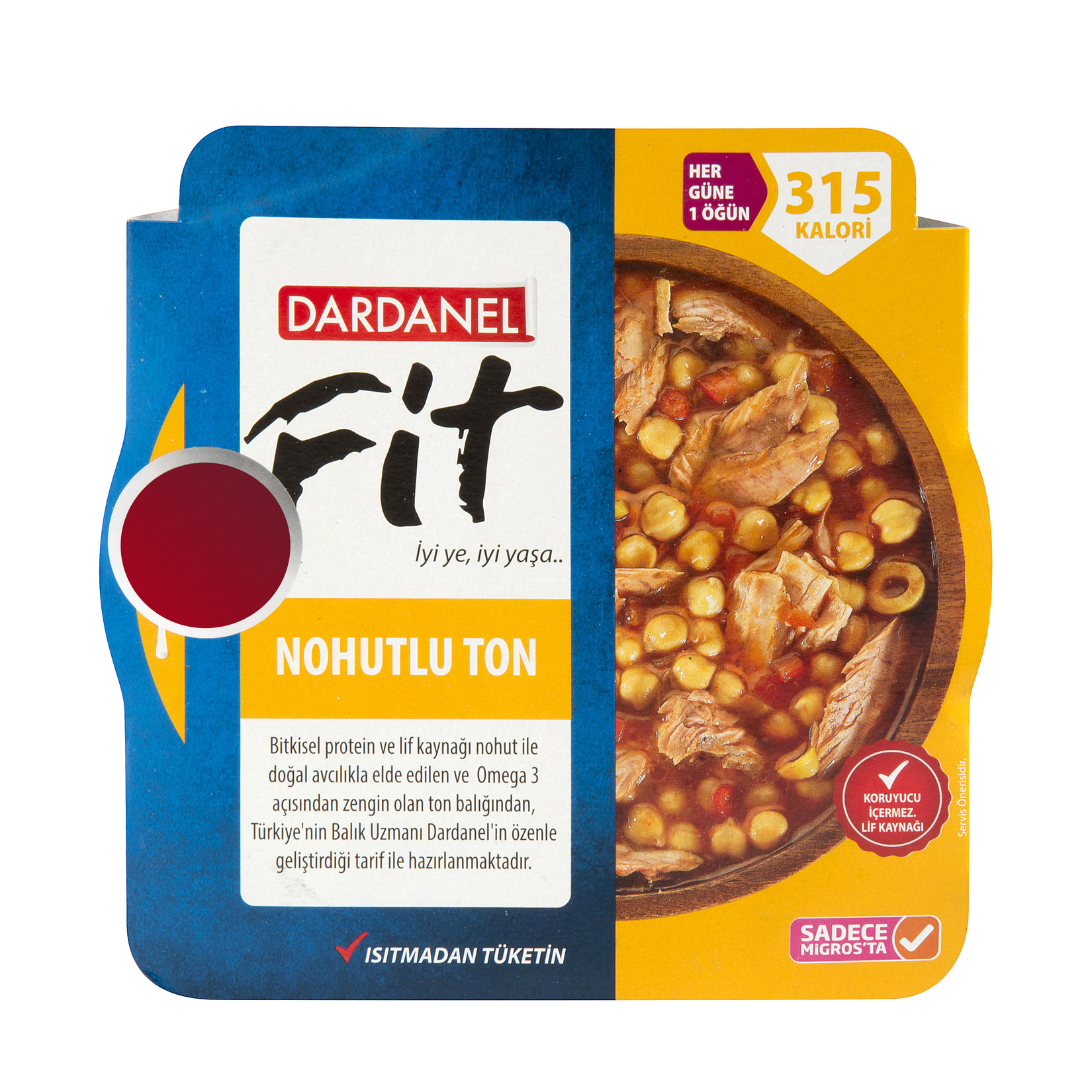 Dardanel Fit Nohutlu Ton 220 G