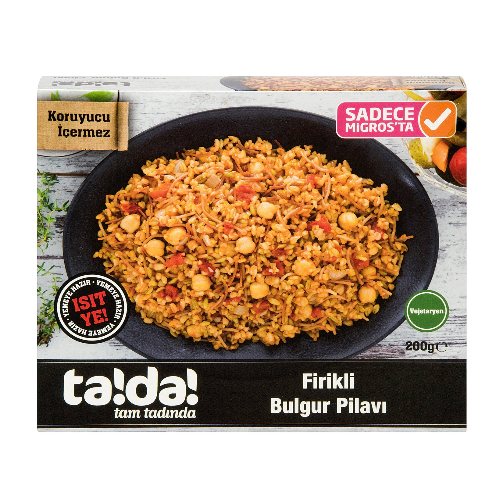 Tada Firik Bulgurlu Bulgur Pilavı 200 G