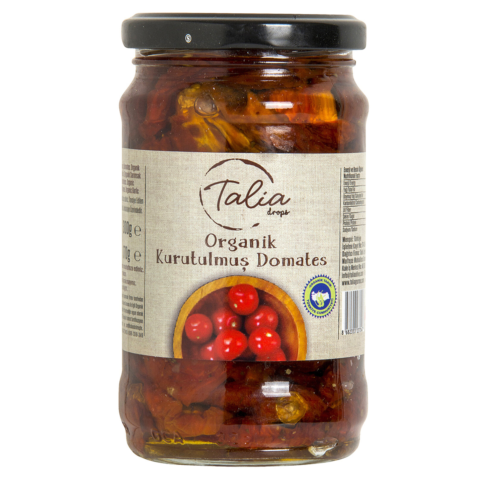 Talia Organik Kuru Domates 300 G