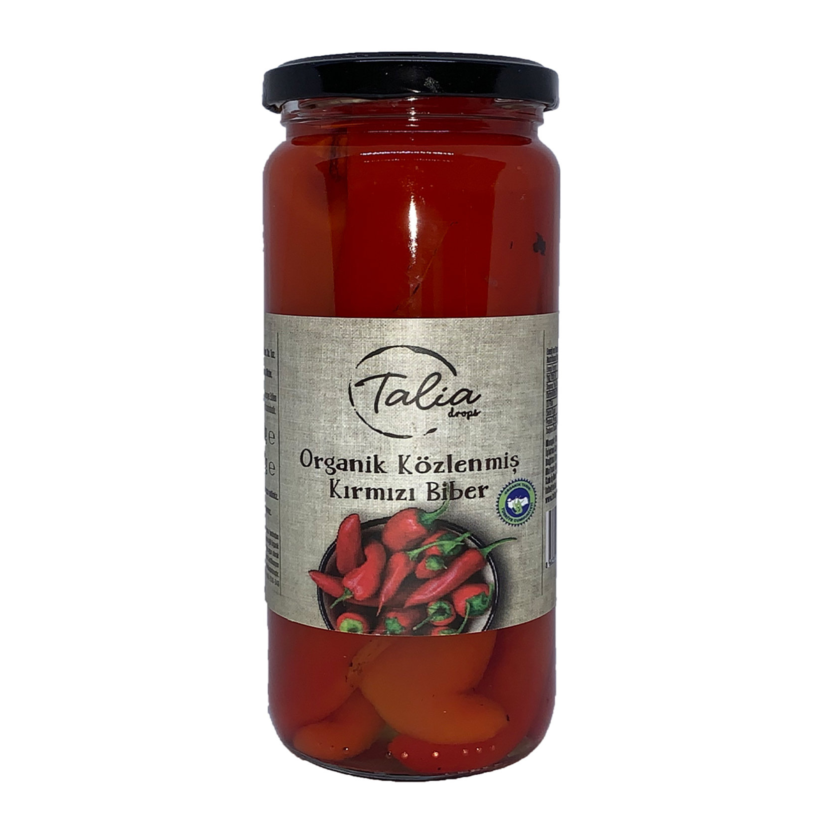Talia Organik Közlenmiş Kırmızı Biber 450 G.