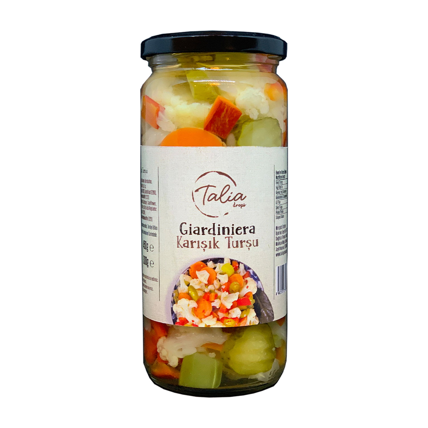 Talia Giardinera (Karışık Turşu) 450 G