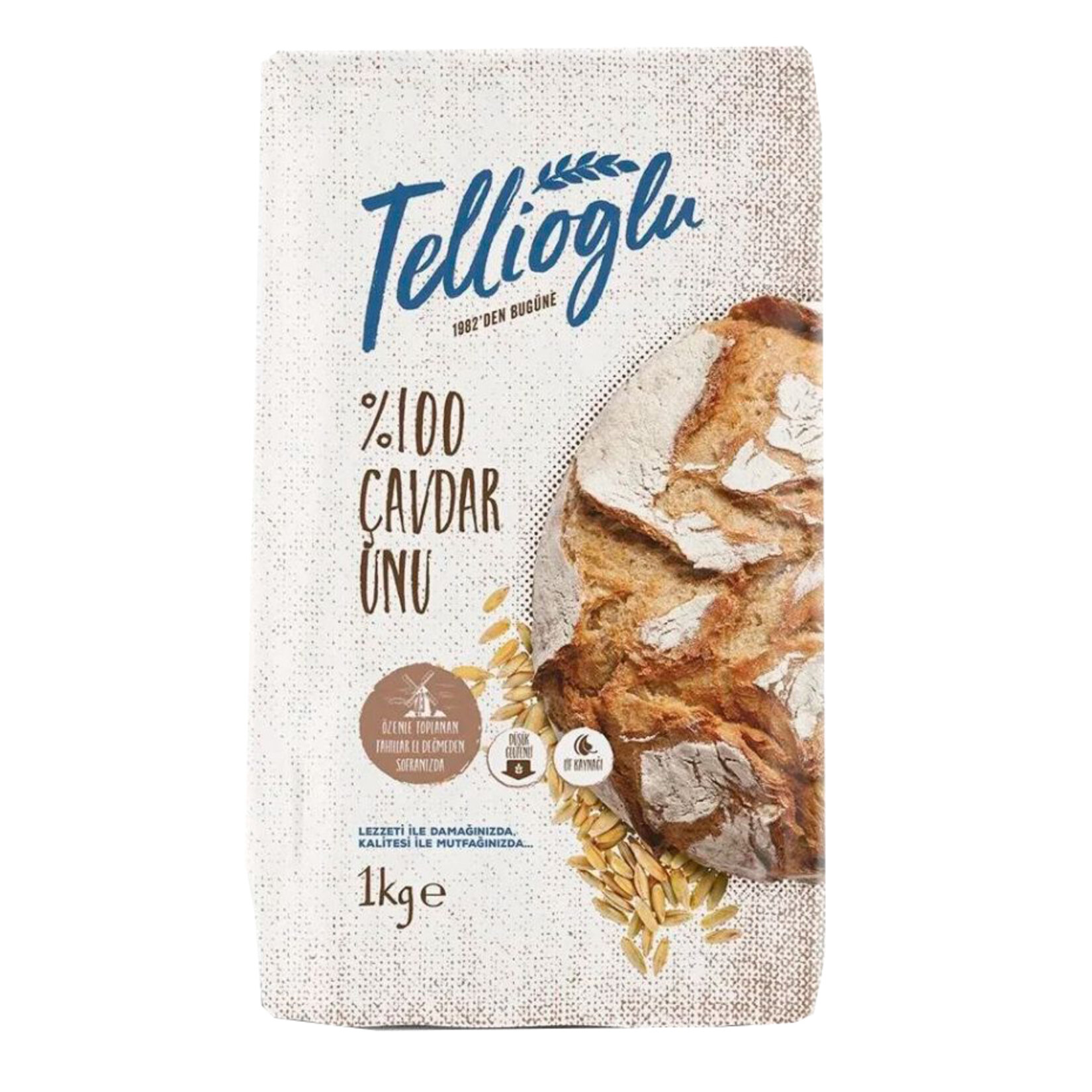 Tellioğlu %100 Çavdar Unu 1 Kg