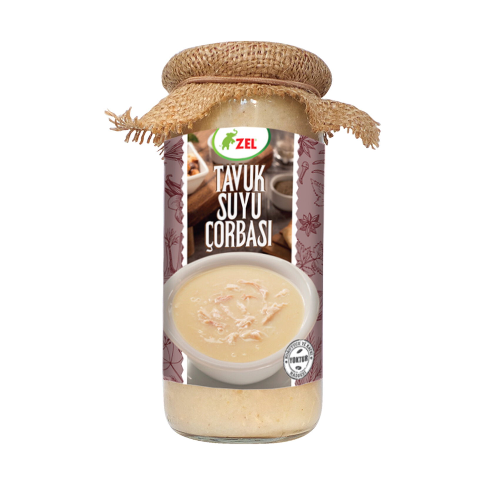 Zel Tavuk Suyu Çorbası 480 Ml - Görsel 1