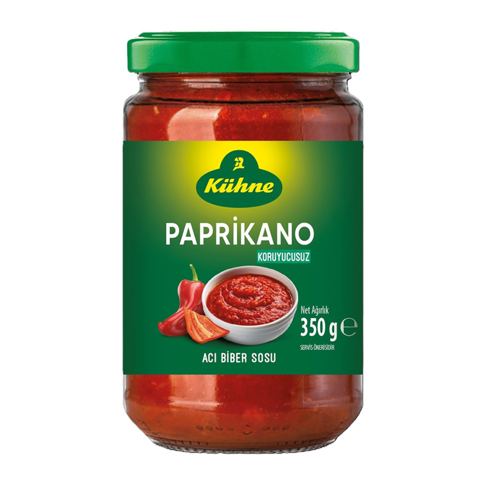 Kühne Paprikano Acı Biber Sosu 350 G - Görsel 1