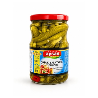 Aysan 00 No Çubuk Salatalık Turşusu 670 g