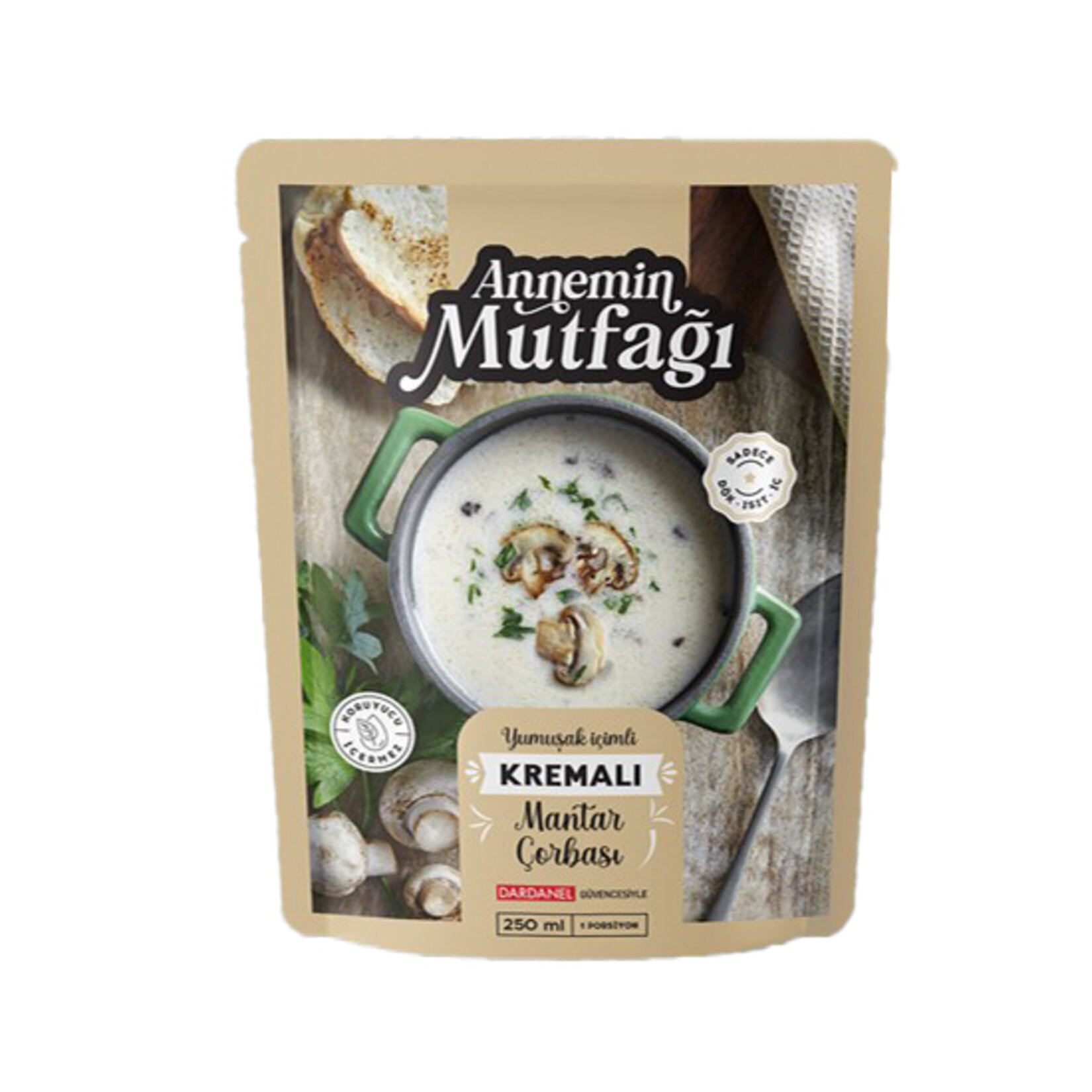 Annemin Mutfağı Kremalı Mantar Çorbası 250 G