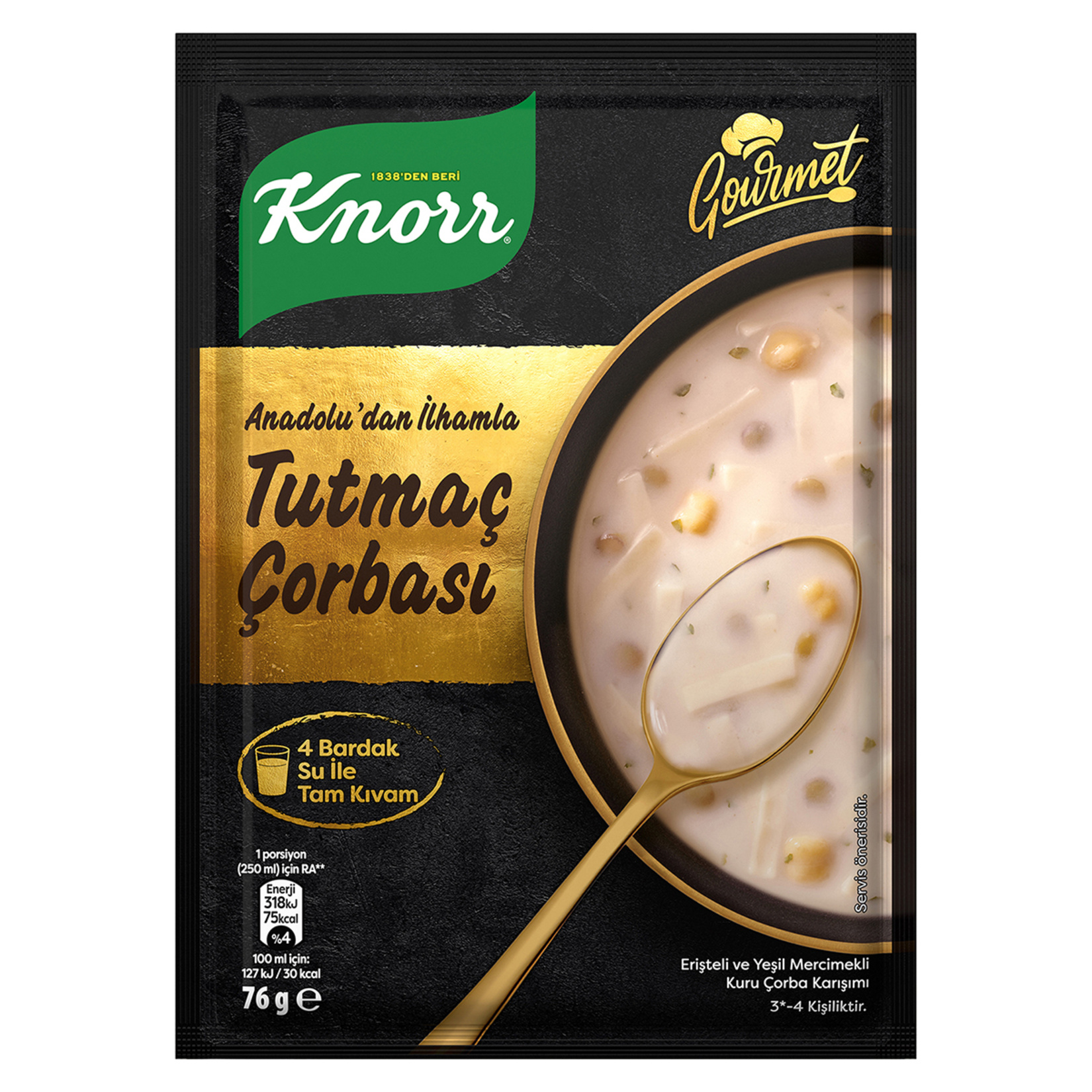 Knorr Gourmet Tutmaç Çorbası 76 G - Görsel 1