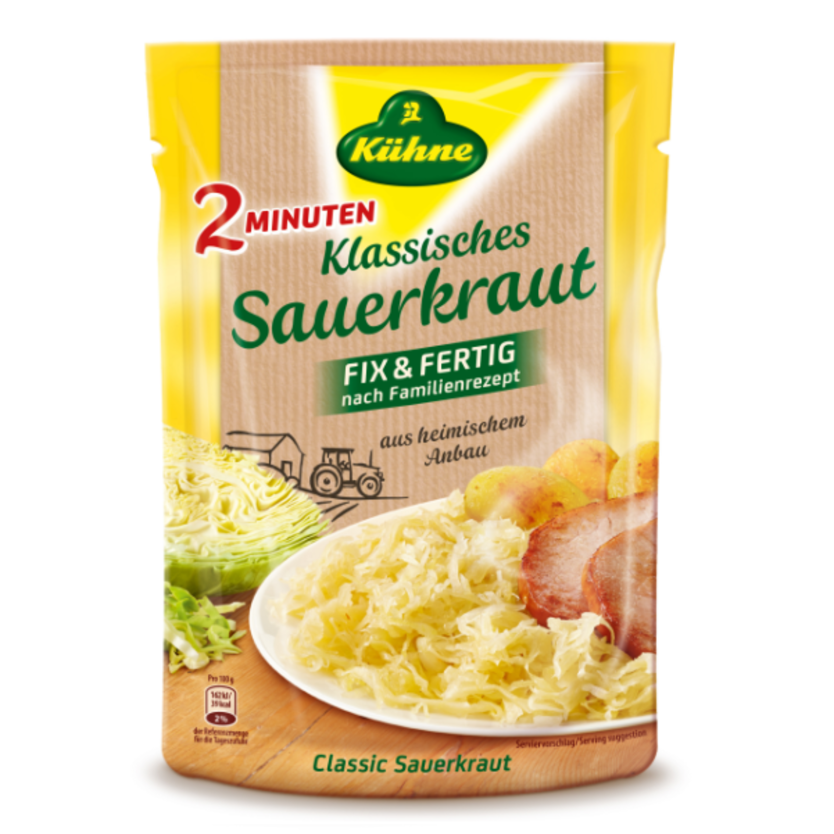 Kühne Sauerkraut Klasik Lahana Turşusu 400 G