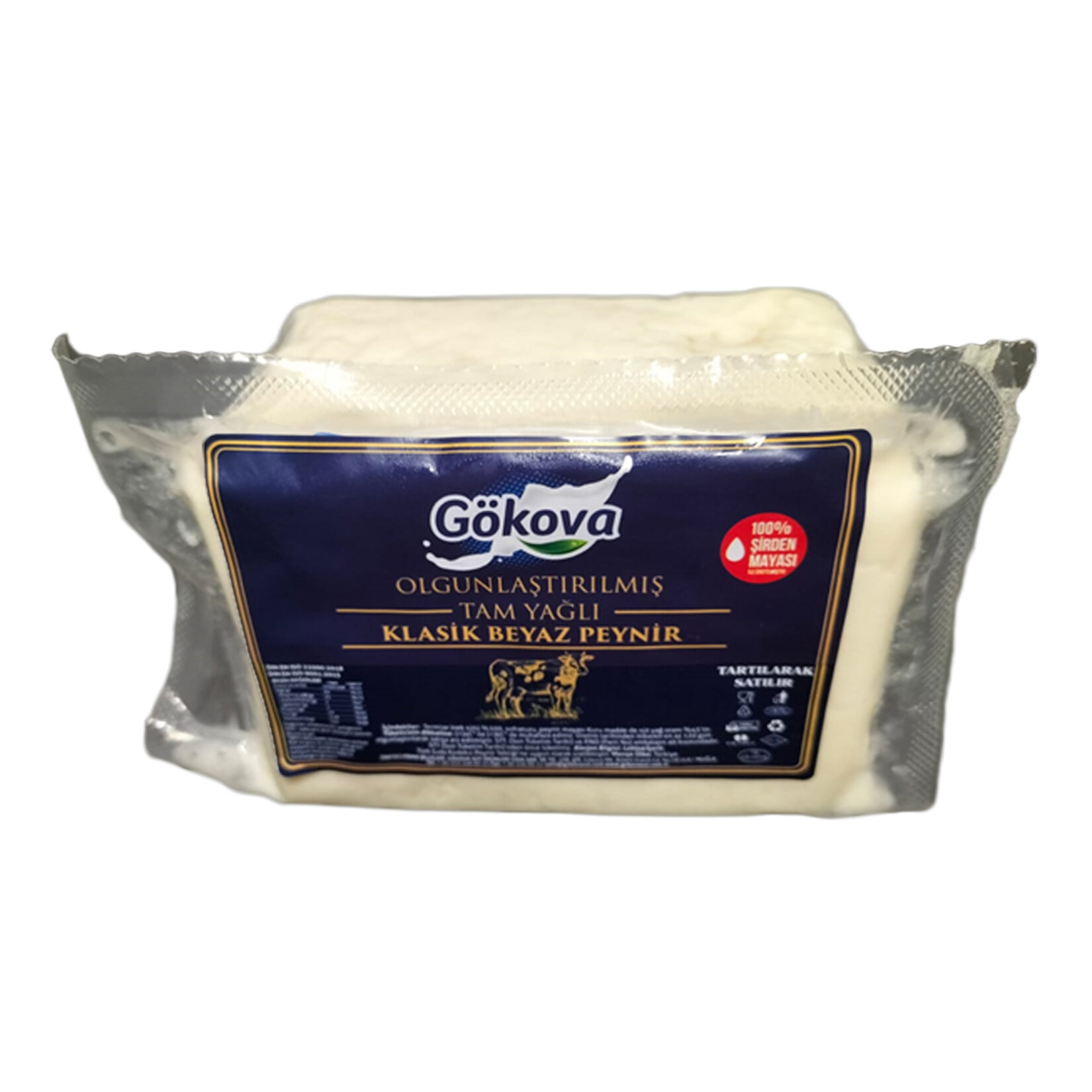 Gökova Tam Yağlı Olgunlaştırılmış Klasik İnek Peyniri Kg