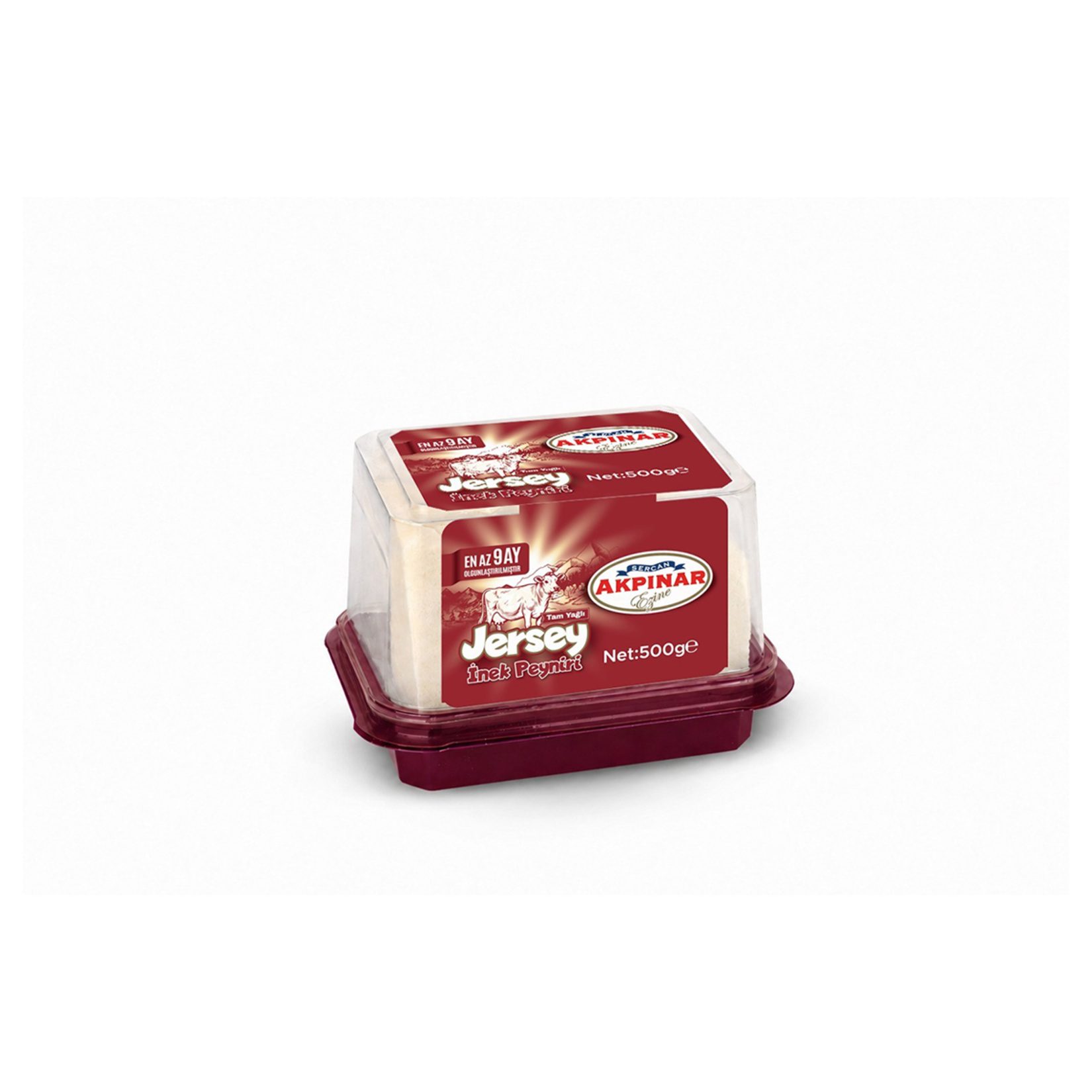 Akpınar Tam Yağlı Olgunlaştırılmış Jersey İnek Peyniri 500 G