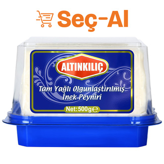 Altınkılıç Tam Yağlı Olgunlaştırılmış İnek Peyniri 500 G