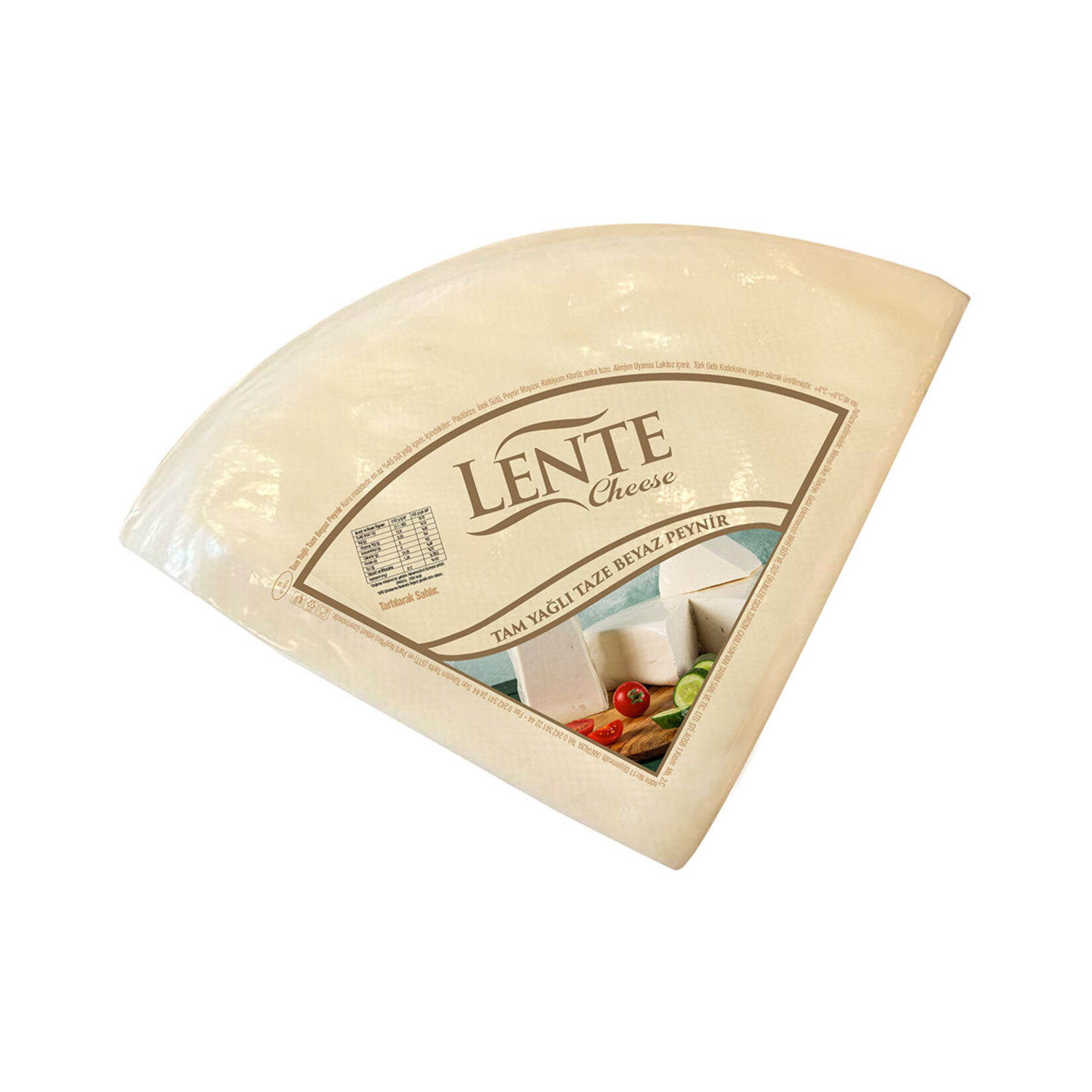 Lente Tam Yağlı Taze Beyaz Peynir Kg