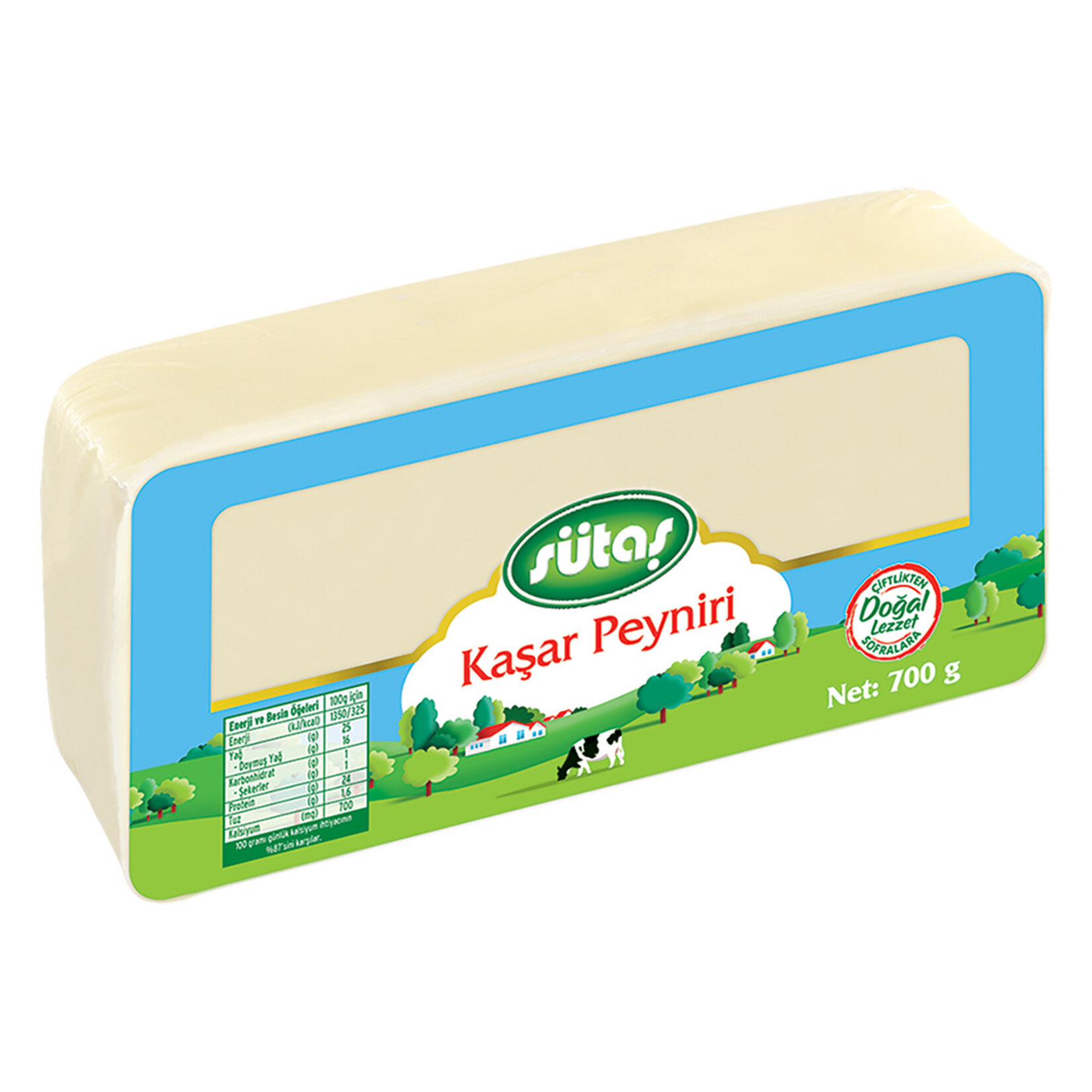 Sütaş Kaşar Peynir 700 G