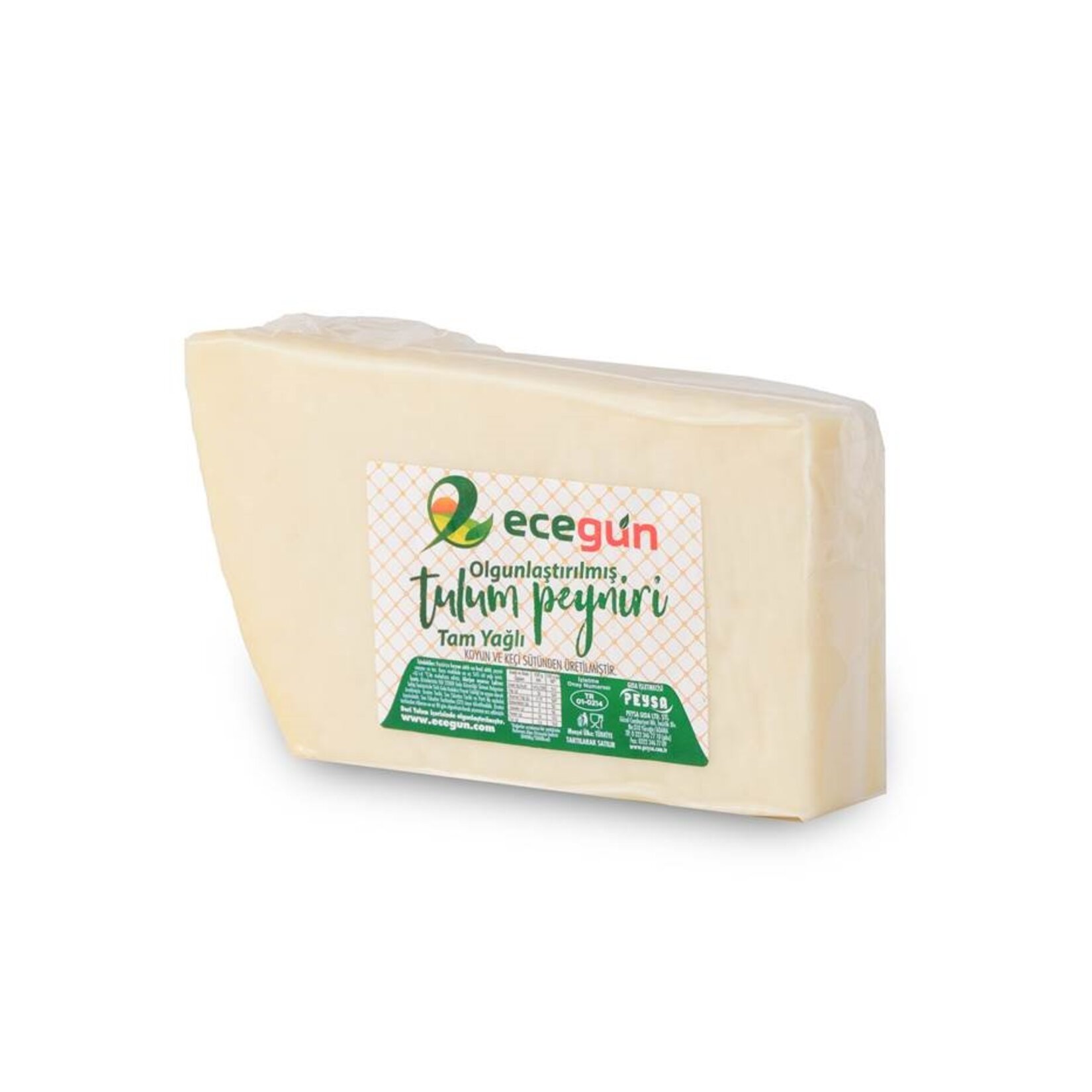 Ecegün Tam Yağlı Olgunlaştırılmış Tulum Peyniri Kg