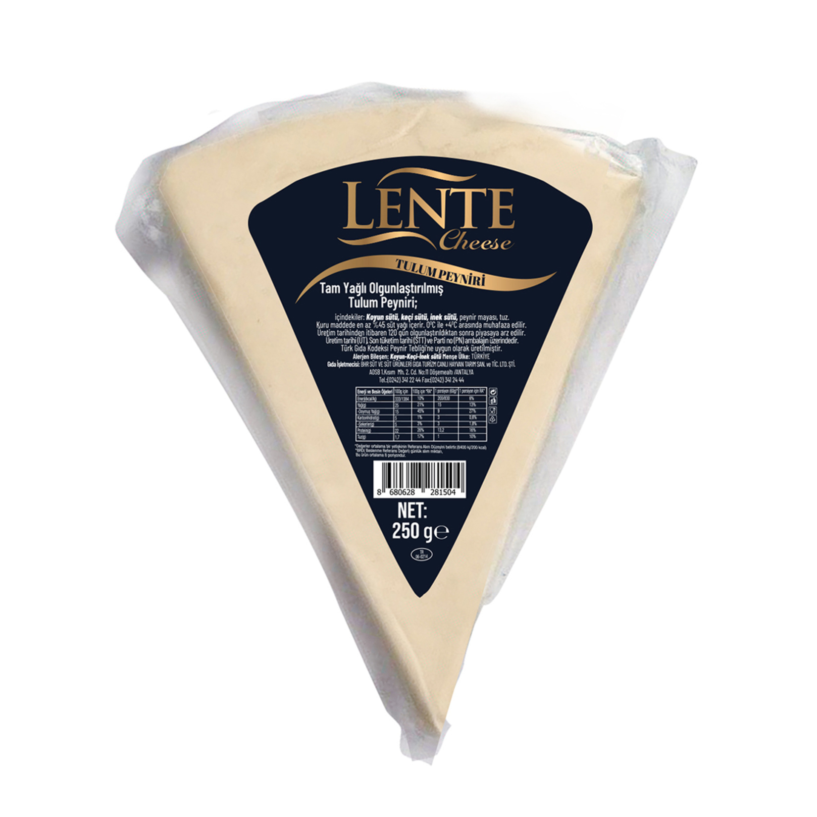 Lente Cheese Tulum Peyniri 250 G - Görsel 2
