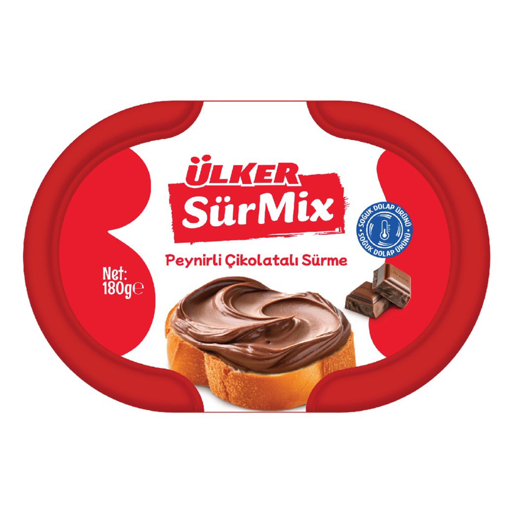 Ülker Sürmix Peynirli Çikolatalı Sürme 180 G - Görsel 2