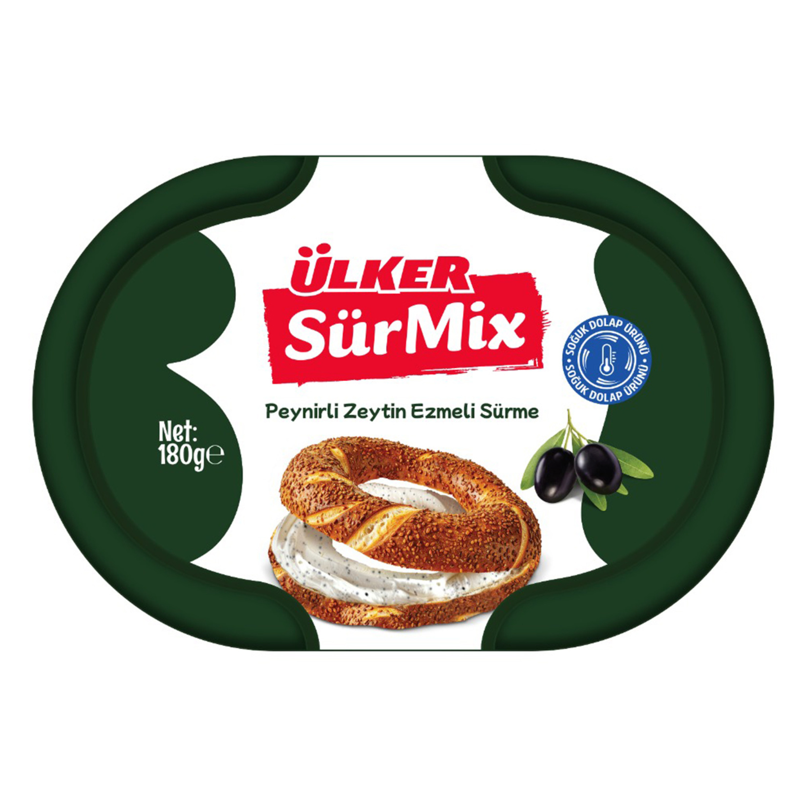 Ülker Sürmix Peynirli Zeytin Ezmeli Sürme 180 G - Görsel 2