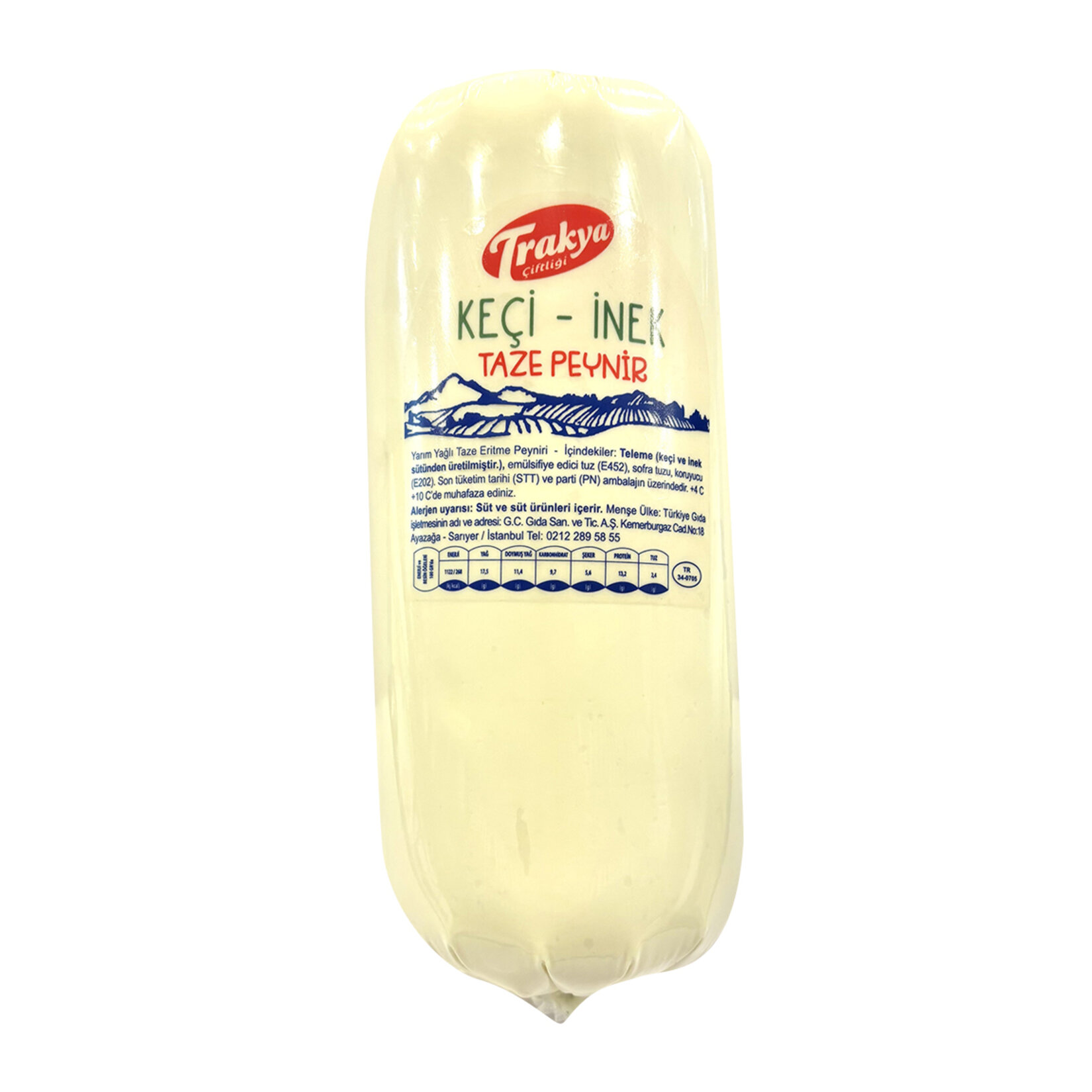 Trakya Çiftliği Keçi Peyniri 1000 G