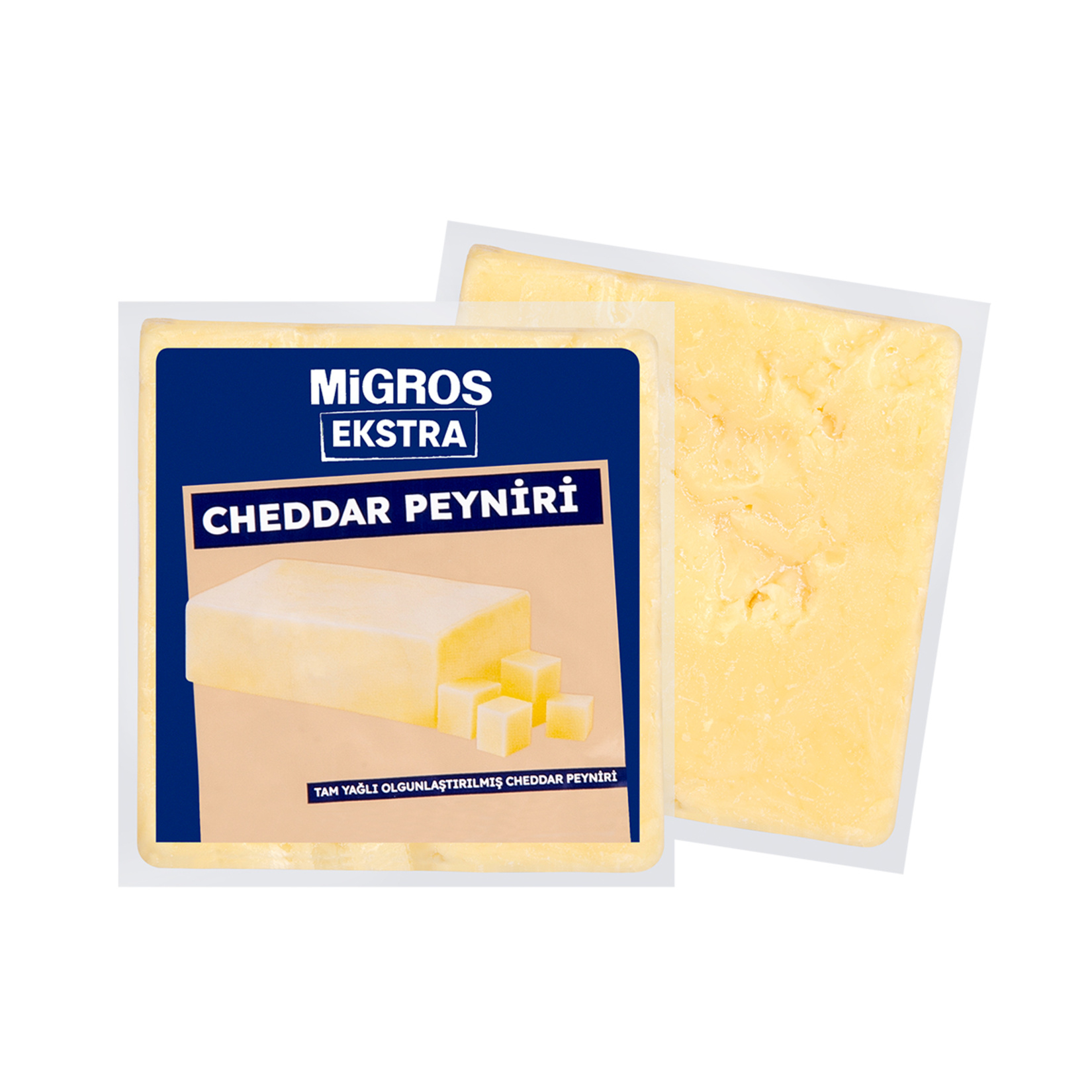 Migros Ekstra Tam Yağlı Olgun Cheddar Peyniri KG