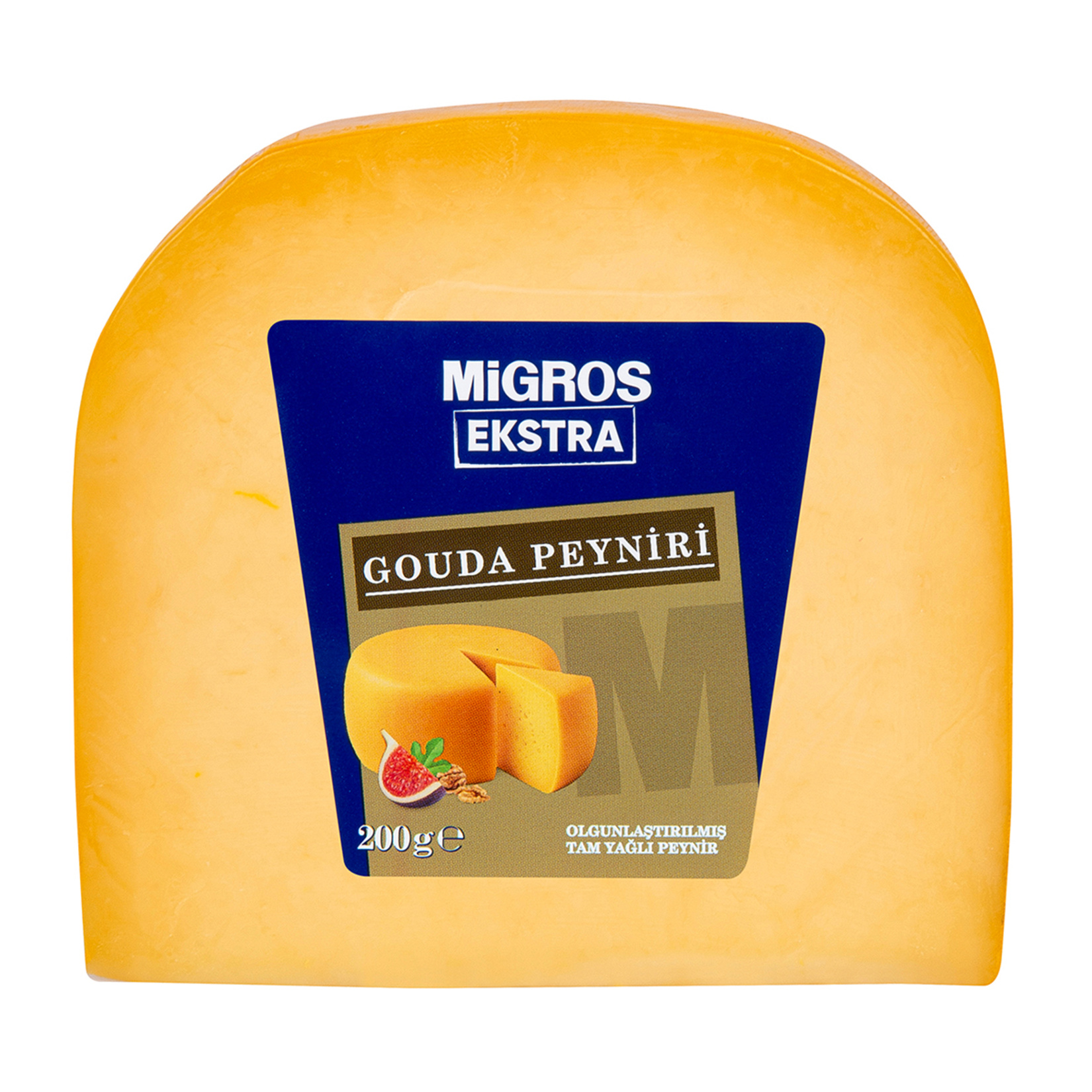 Migros Ekstra Gouda Olgunlaştırılmış Tam Yağlı Peynir 200 G