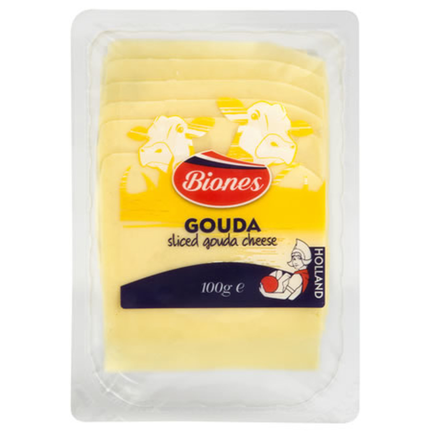 Biones Dilimli Gouda Peyniri 100G