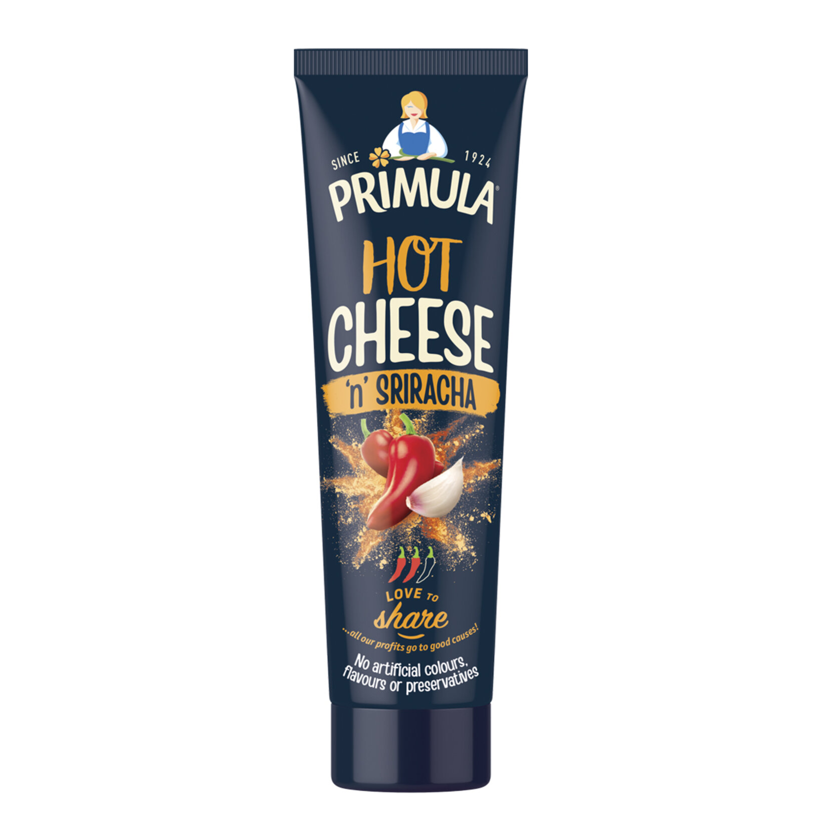 Primula Az Yağlı Sriracha Soslu Eritme Peynir 140 G