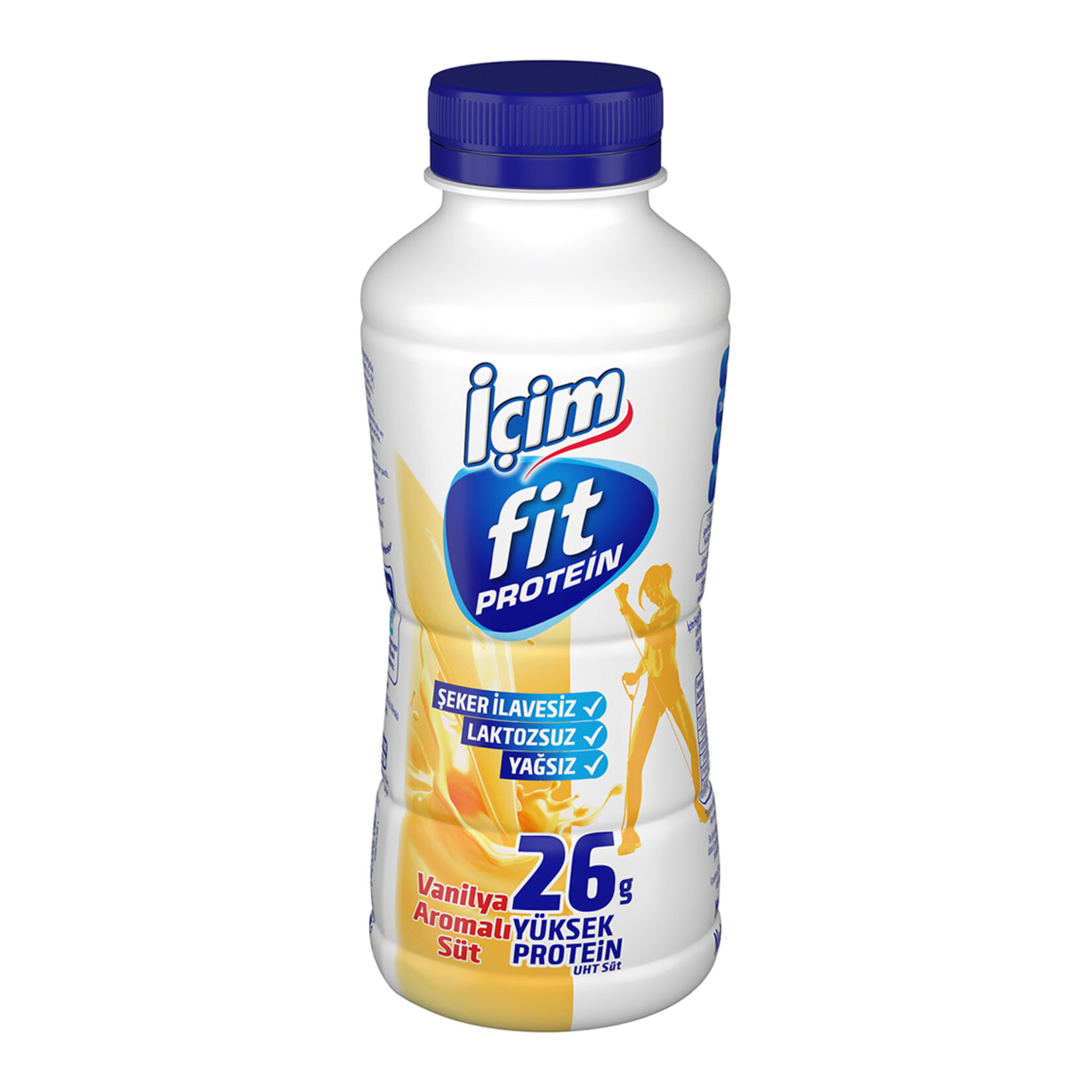İçim Fit Protein Vanilyalı Laktozsuz Süt 400 Ml - Görsel 1