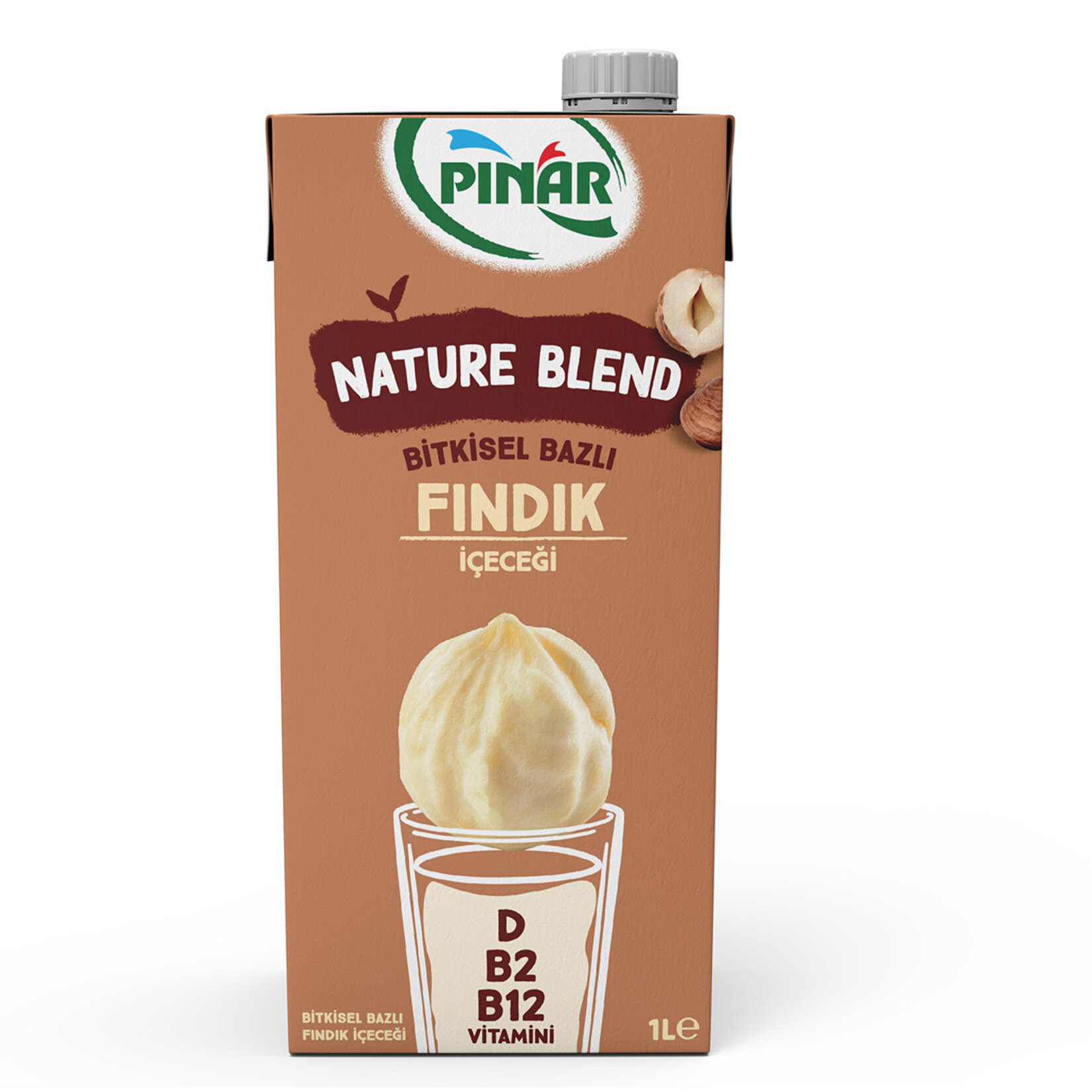 Pınar Bitkisel Bazlı Fındık İçeceği 1 L