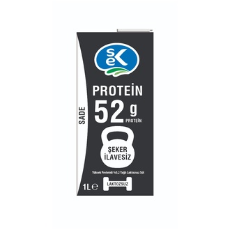 Sek Yüksek Proteinli Süt 1 L