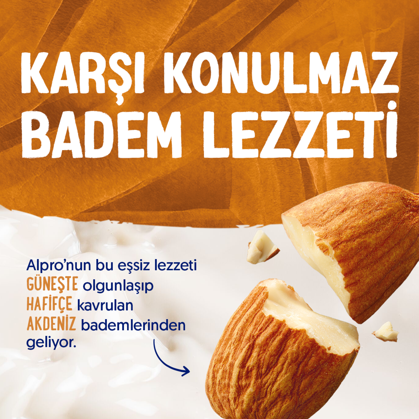 Alpro Bademli İçecek 1 L - Görsel 4