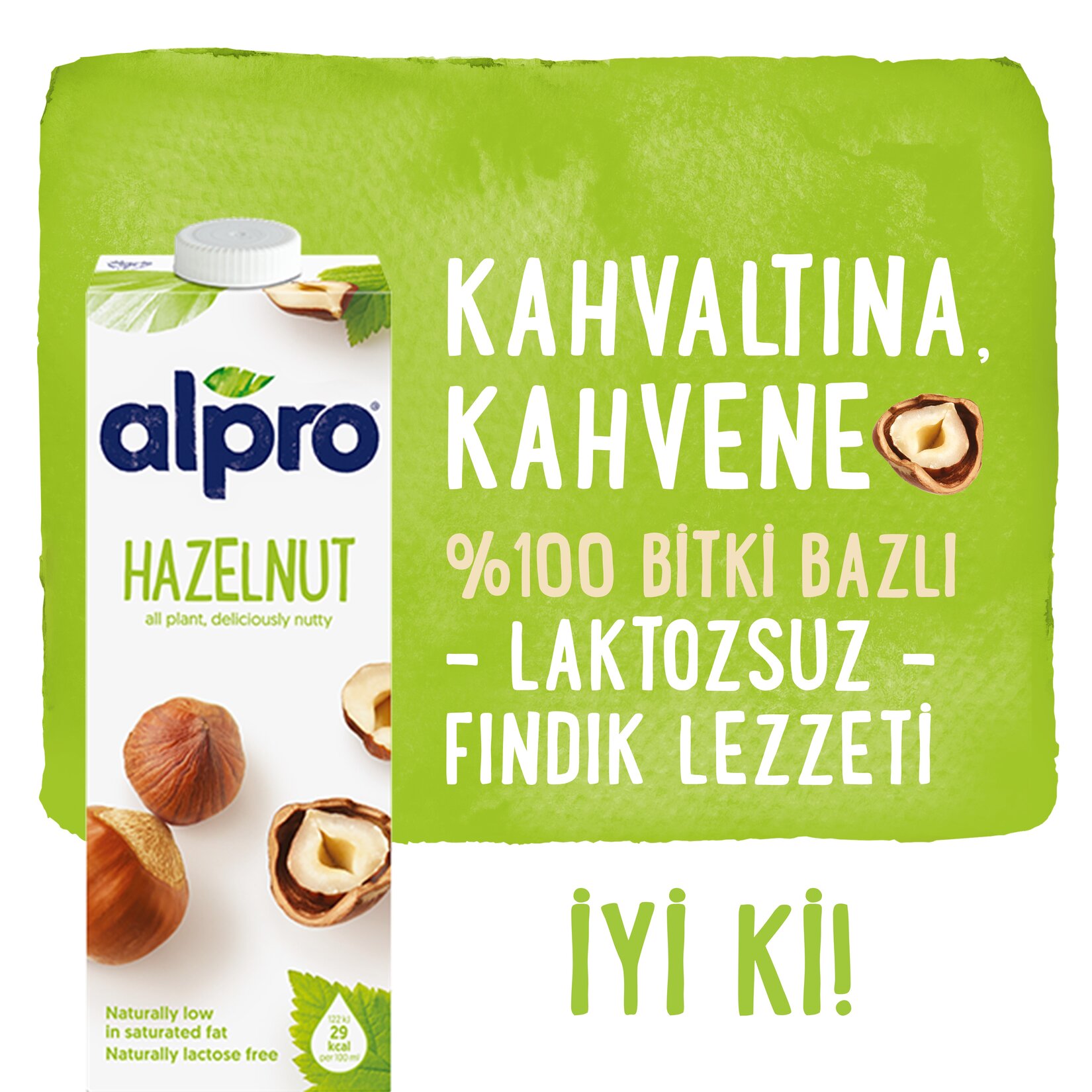 Alpro Fındıklı İçecek 1 L - Görsel 3