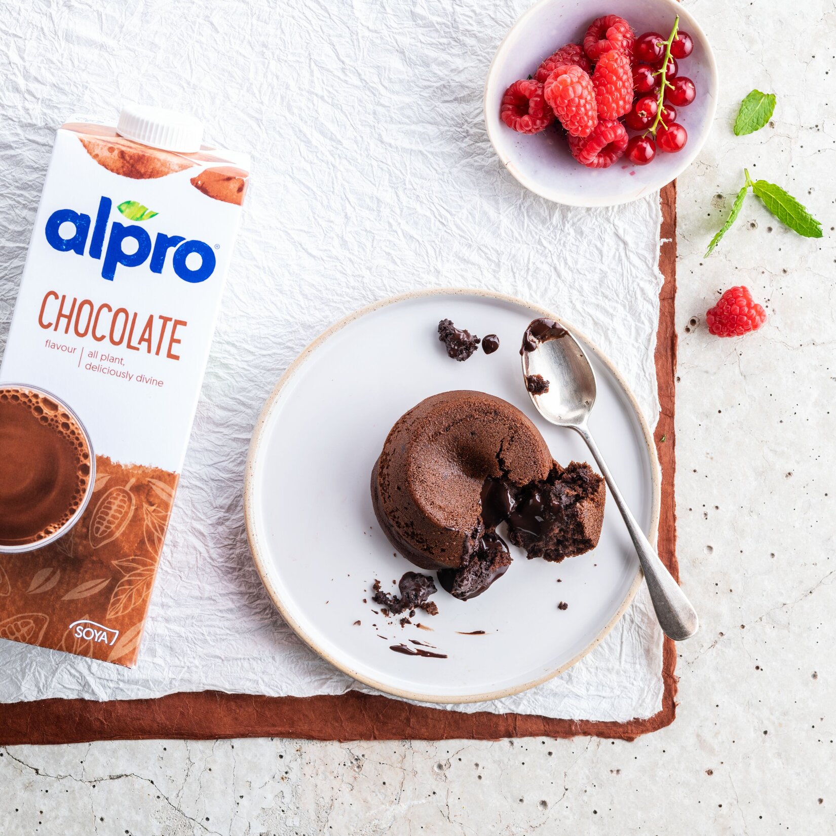 Alpro Soyalı İçecek Çikolatalı 1 L - Görsel 5