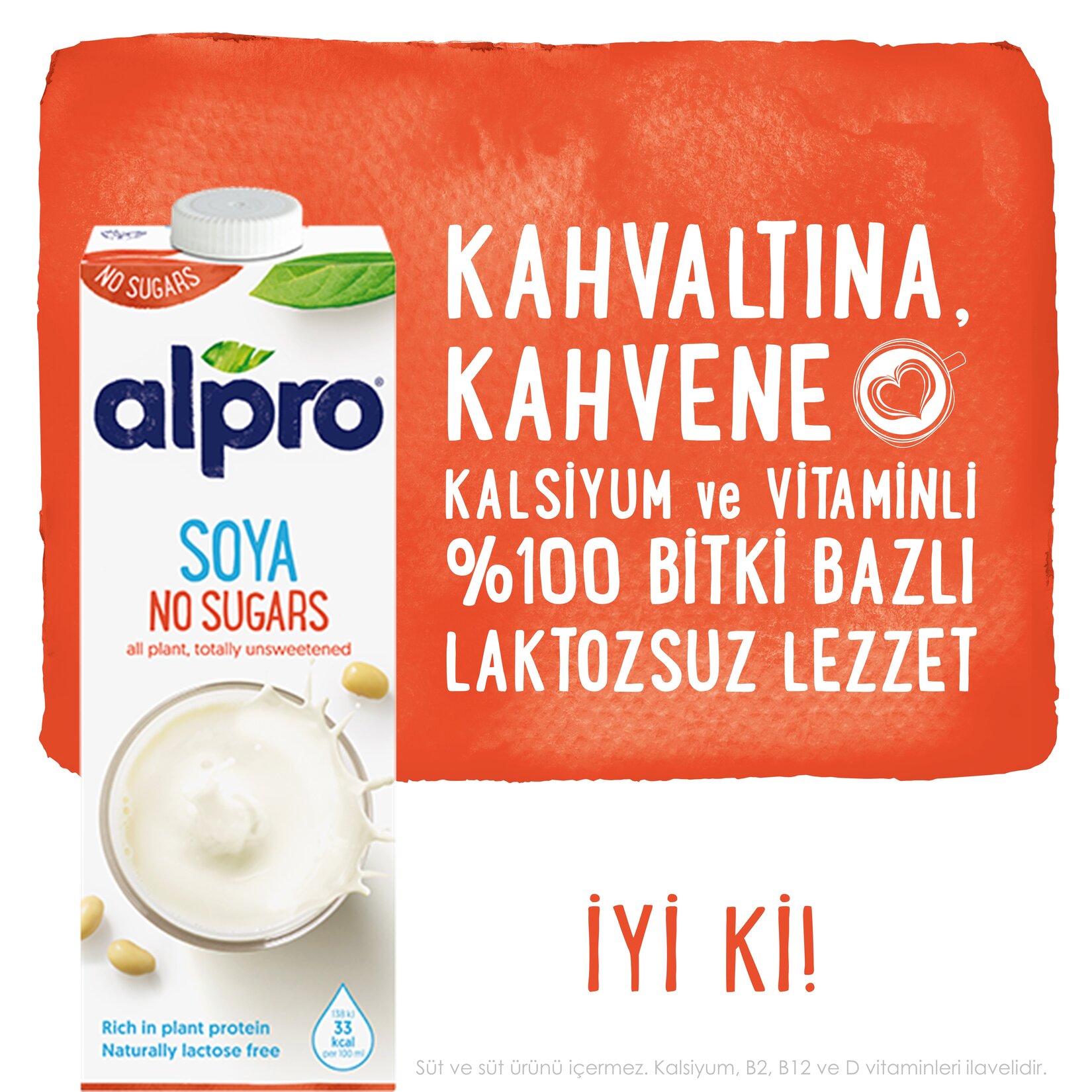 Alpro Soyalı İçecek Şekersiz 1 L - Görsel 3