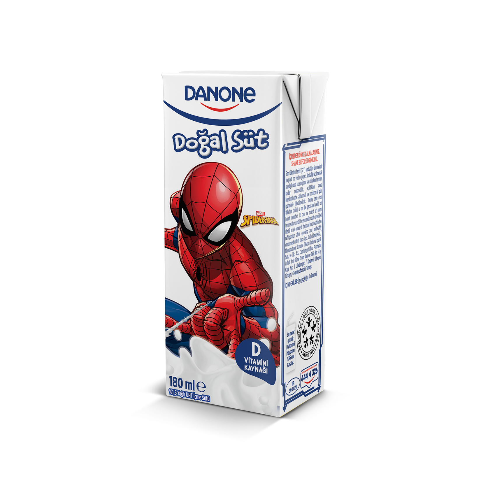 Danone Doğal Süt 180 Ml - Görsel 2