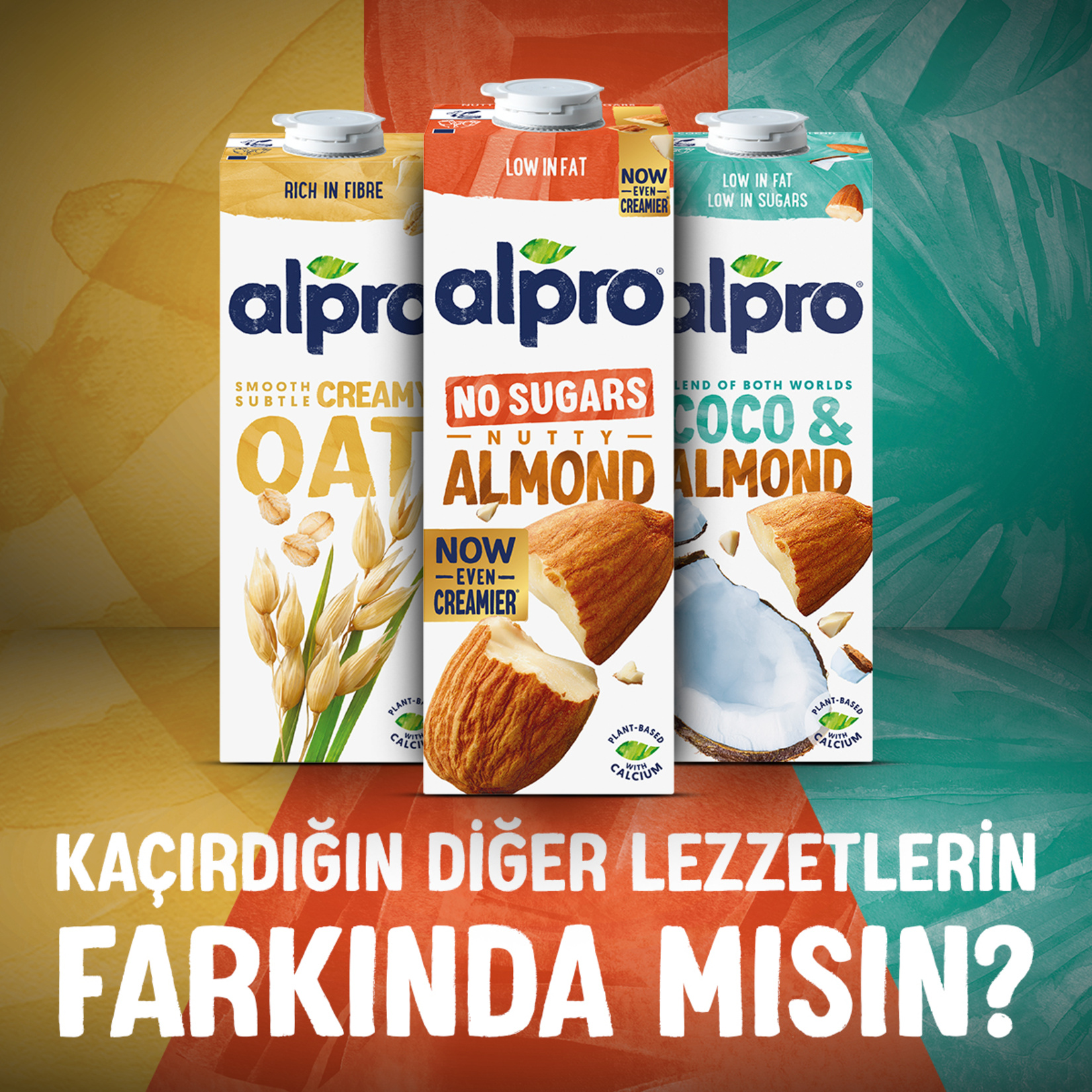 Alpro Bitter Çikolata Badem İçeceği 1 L - Görsel 9