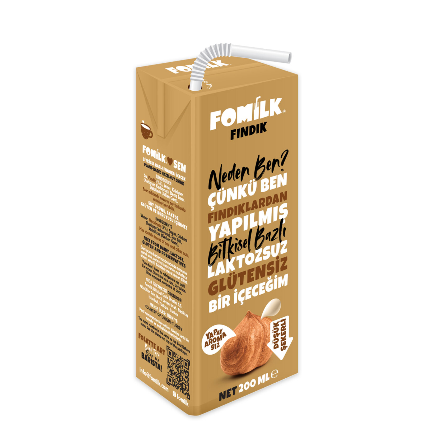 Fomilk Fındıklı İçecek 200 Ml - Görsel 2