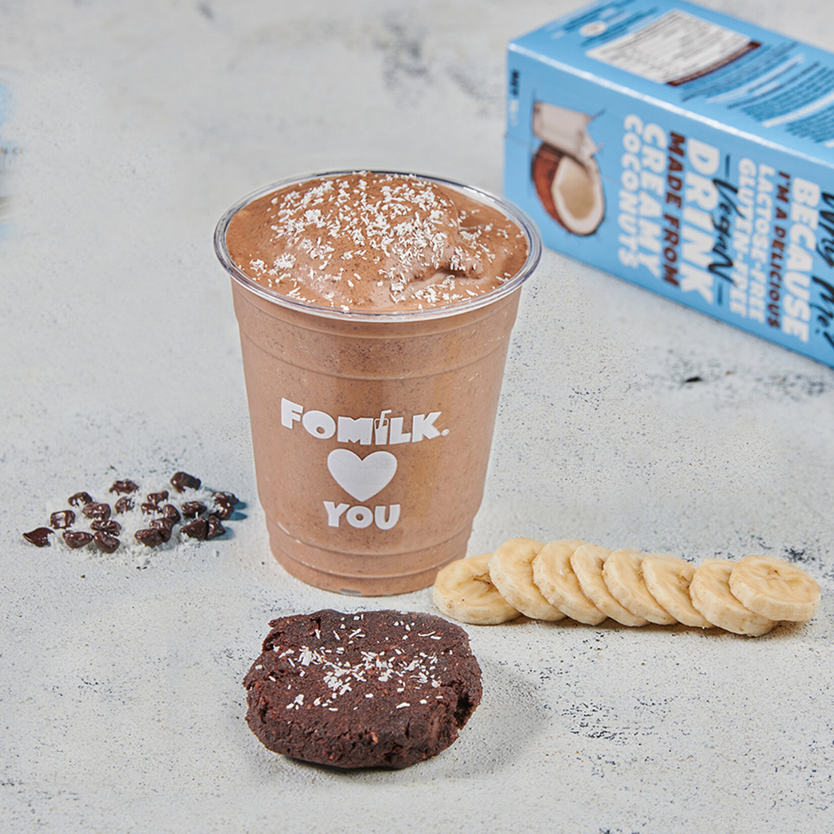 Fomilk Bitkisel Bazlı Hindistan Cevizli İçecek 200Ml - Görsel 4