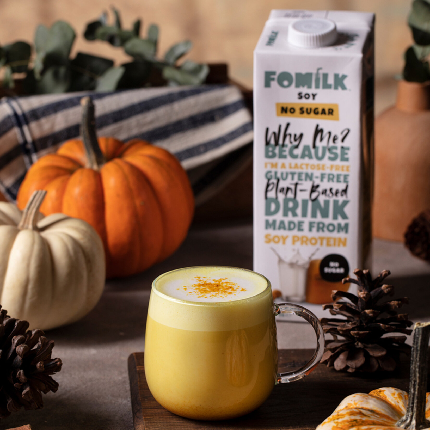 Fomilk Şekersiz Soya 1 L - Görsel 3