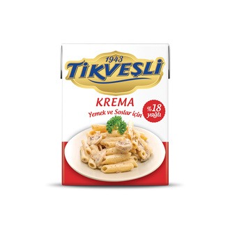 Tikveşli %18 Yağlı Krema 200 Ml